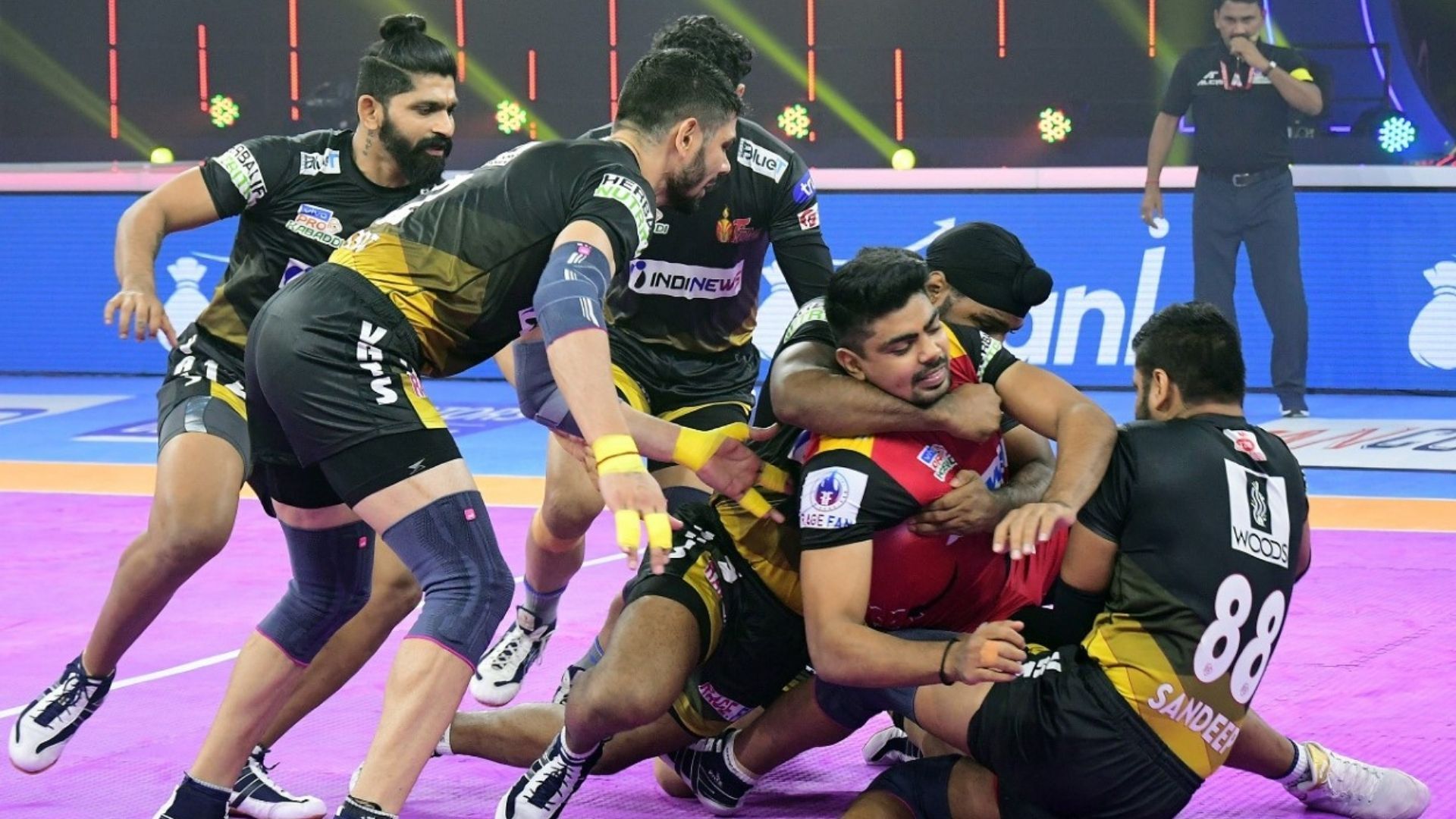 पीकेएल-8: तेलुगू टाइटंस ने खेला इस सीजन का अपना दूसरा टाई, टीम को अभी भी अपनी पहली जीत की तलाश