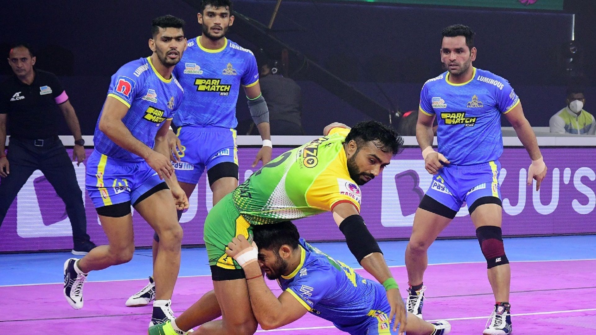 PKL-8 : पटना और थलाइवाज ने दिखाया दमदार खेल, मैच हुआ टाई