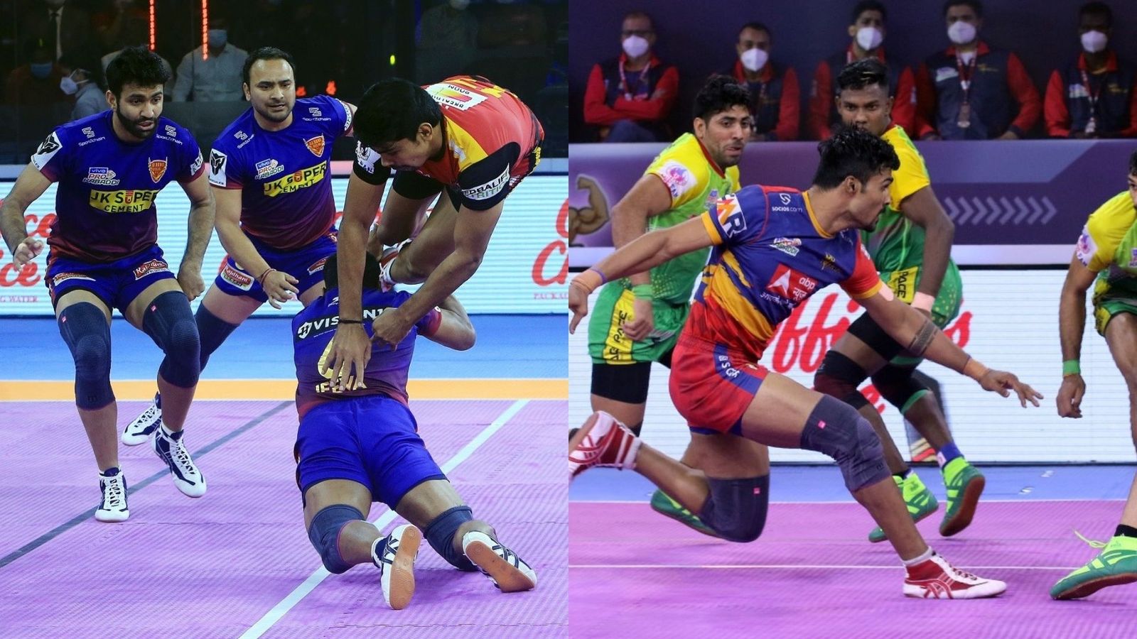 PKL- 8: लगातार दूसरी बार फाइनल में पहुंची दिल्ली, पटना ने 38-27 से यूपी को हराया PKL- 8: लगातार दूसरी बार फाइनल में पहुंची दिल्ली, पटना ने 38-27 से यूपी को हराया