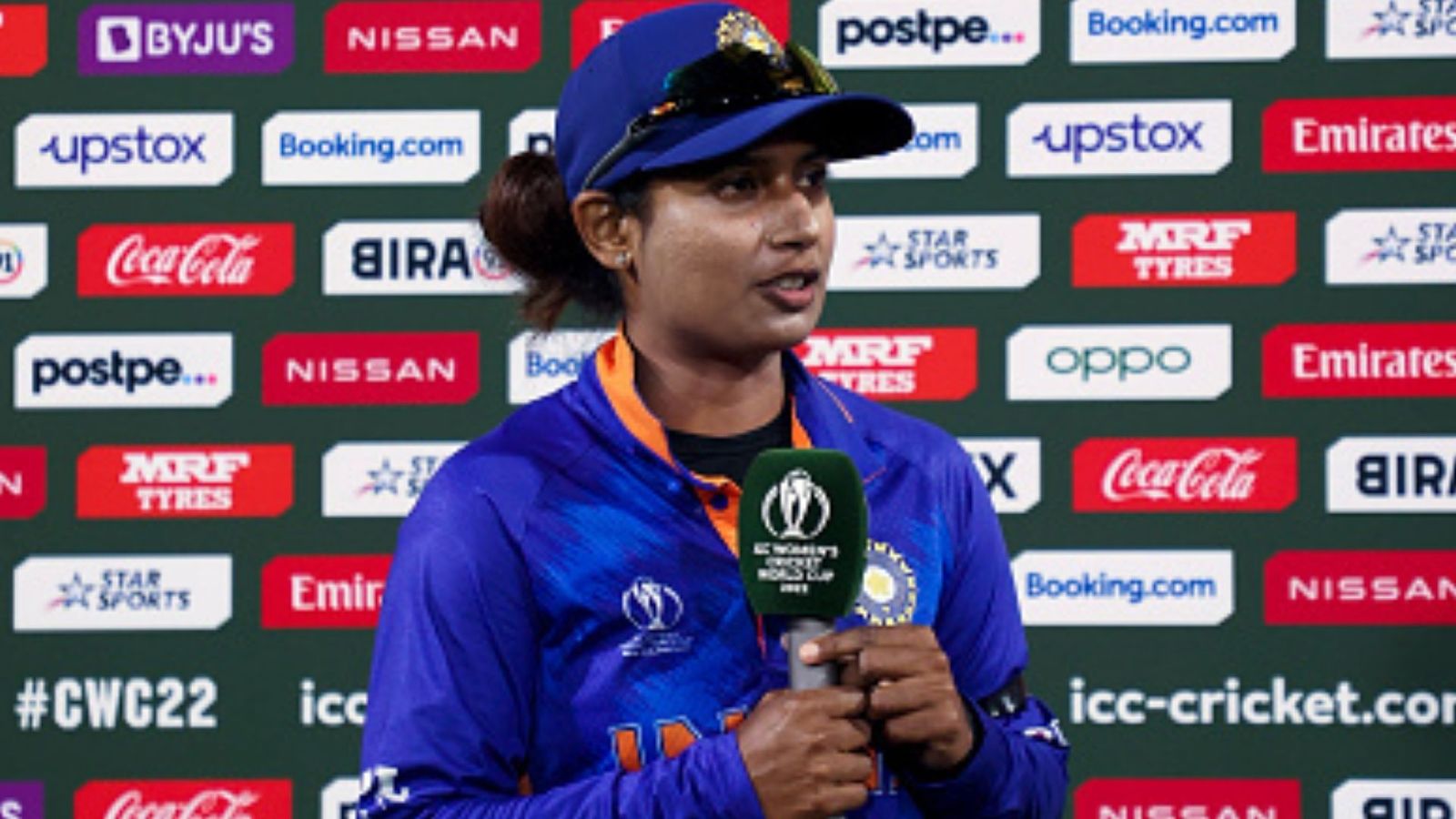 ICC Women's World Cup 2022: मैच के बाद मिताली ने बल्लेबाजों पर फोड़ा हार का ठीकरा, गेंदबाजों को लेकर दिया बड़ा बयान ICC Women's World Cup 2022: मैच के बाद मिताली ने बल्लेबाजों पर फोड़ा हार का ठीकरा, गेंदबाजों को लेकर दिया बड़ा बयान