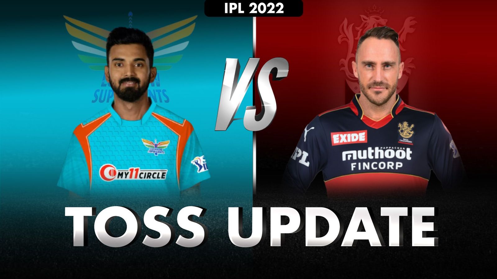 LSG vs RCB : लखनऊ ने टॉस जीतकर चुनी गेंदबाजी और दोनों टीमों की 'Playing XI' आई सामने LSG vs RCB : लखनऊ ने टॉस जीतकर चुनी गेंदबाजी और दोनों टीमों की 'Playing XI' आई सामने