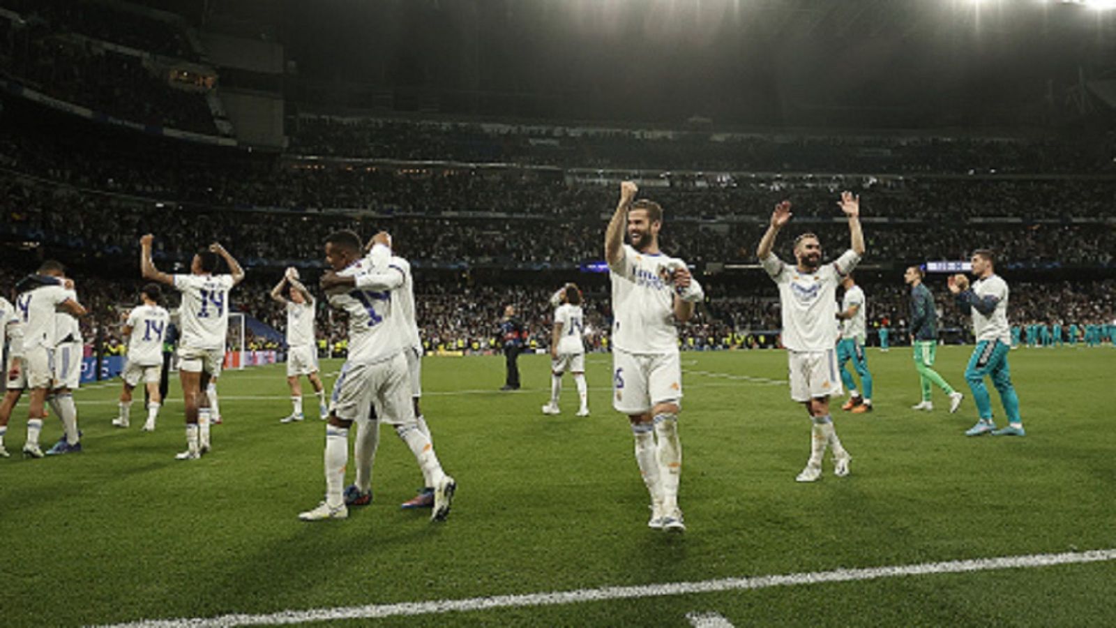 Champions League : 14वीं बार फाइनल में पहुंचा रीयल मैड्रिड, अंतिम पलों में हुए करिश्मे से टूटा
मैनचेस्टर सिटी का सपना Champions League : 14वीं बार फाइनल में पहुंचा रीयल मैड्रिड, अंतिम पलों में हुए करिश्मे से टूटा
मैनचेस्टर सिटी का सपना