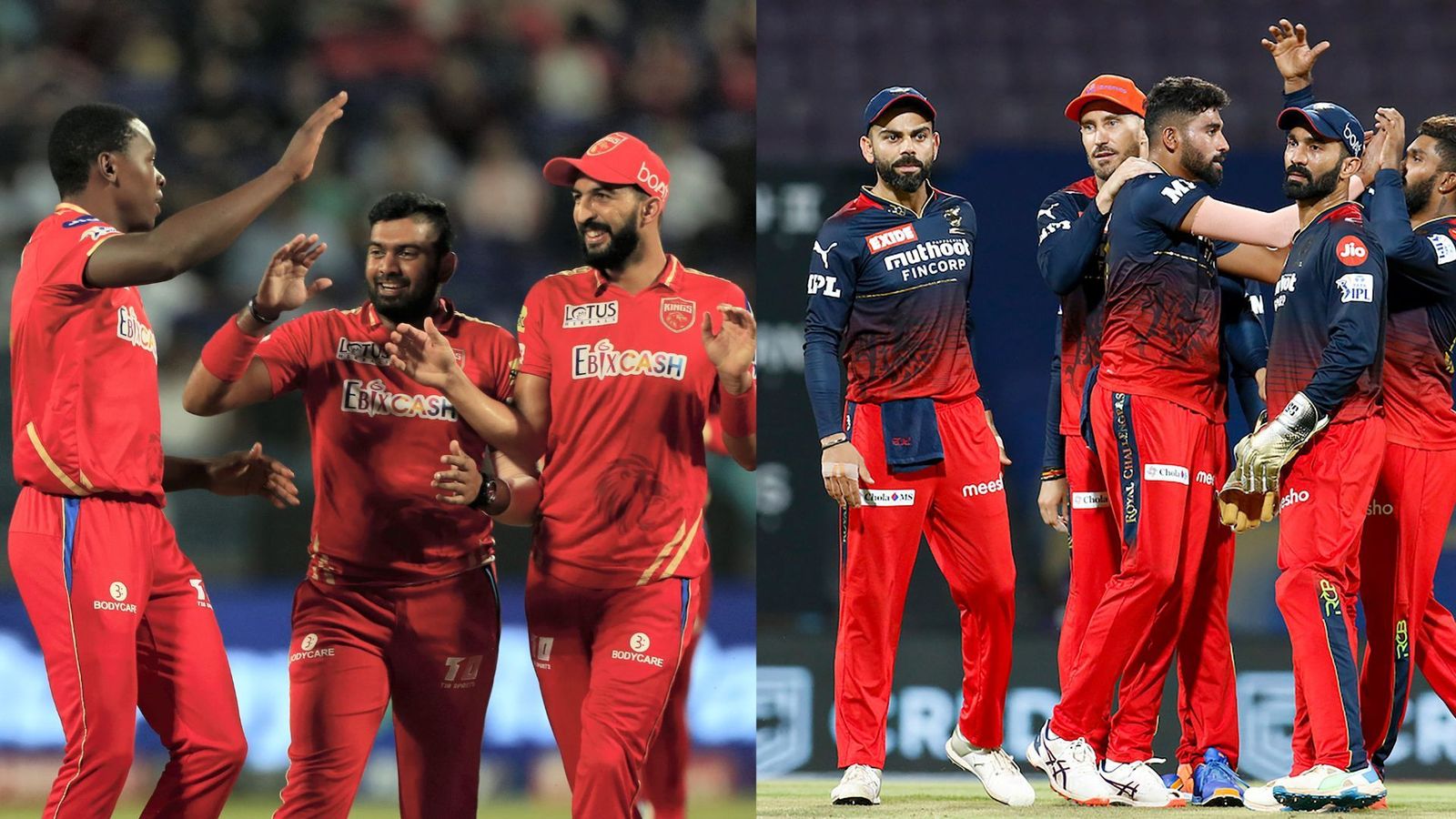 IPL 2022 : पंजाब ने बिगाड़ा RCB का खेल, अब प्लेऑफ के लिए दोनों टीमों को करना होगा ये बड़ा काम IPL 2022 : पंजाब ने बिगाड़ा RCB का खेल, अब प्लेऑफ के लिए दोनों टीमों को करना होगा ये बड़ा काम