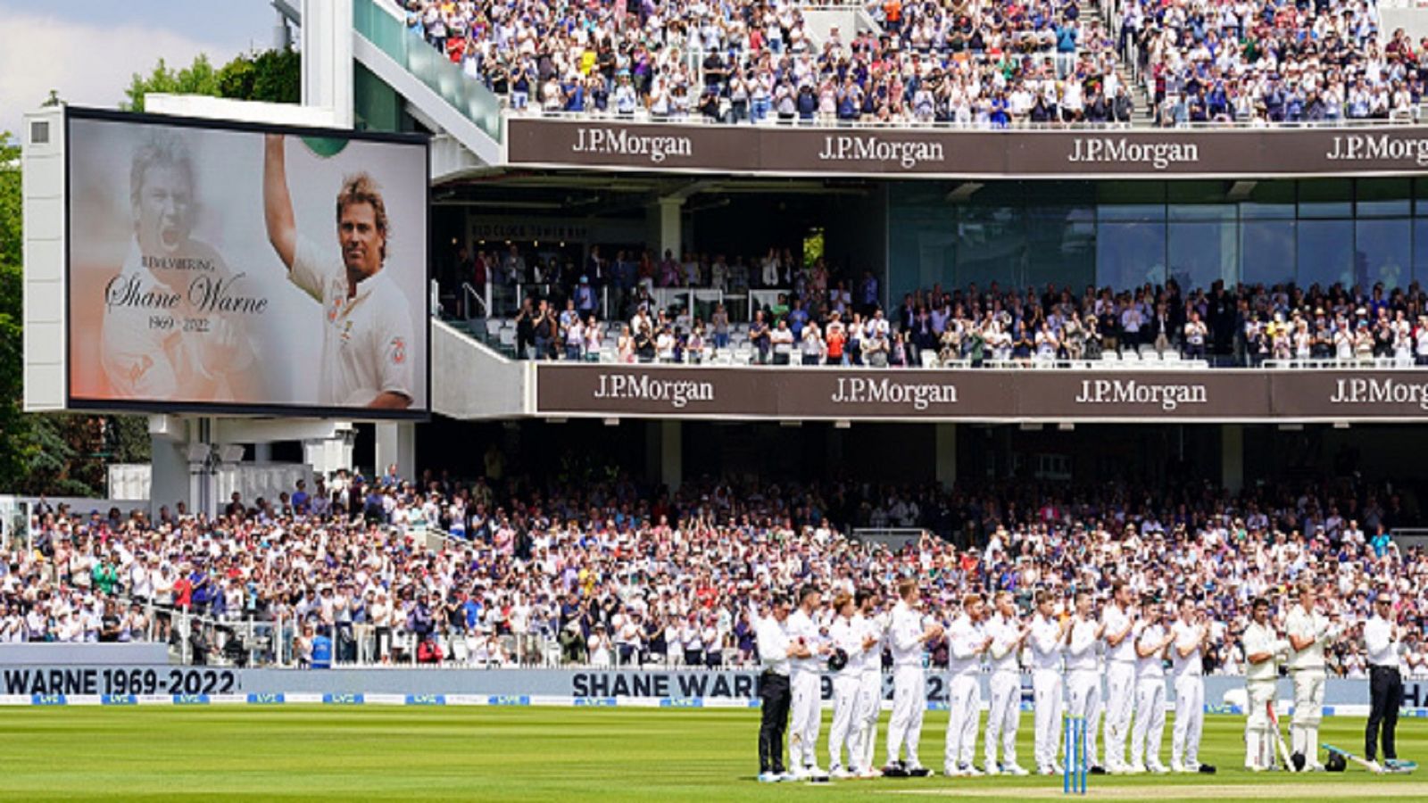 ENG vs NZ : 23 ओवर बाद मैच रोक 23 सेकेंड के लिए क्यों दी शेन वॉर्न को श्रद्धांजलि, सामने आई वजह ENG vs NZ : 23 ओवर बाद मैच रोक 23 सेकेंड के लिए क्यों दी शेन वॉर्न को श्रद्धांजलि, सामने आई वजह