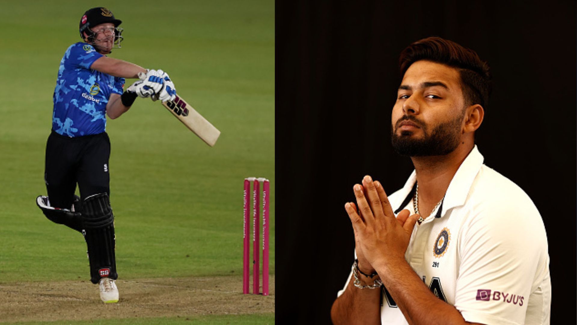 IPL में पंत ने जिसे नहीं दिया भाव, इंग्लैंड में उसी ने शतक से दिखाया ताव, सिर्फ 14 गेंद में बाउंड्री से ठोके 66 रन 