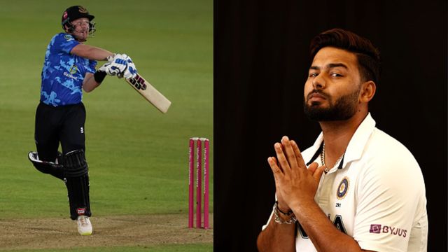 IPL में पंत ने जिसे नहीं दिया भाव, इंग्लैंड में उसी ने शतक से दिखाया ताव, सिर्फ 14 गेंद में बाउंड्री से ठोके 66 रन IPL में पंत ने जिसे नहीं दिया भाव, इंग्लैंड में उसी ने शतक से दिखाया ताव, सिर्फ 14 गेंद में बाउंड्री से ठोके 66 रन