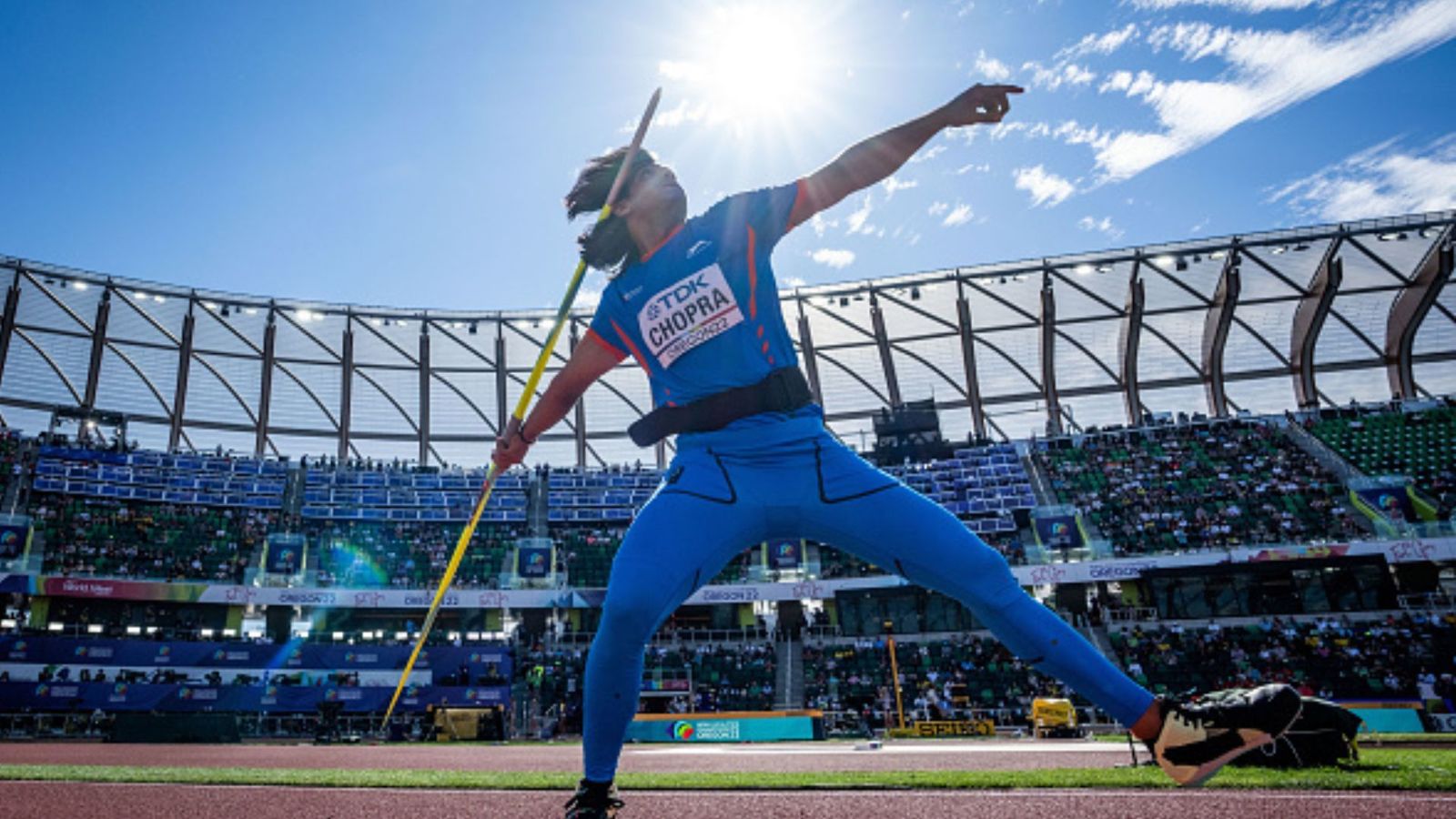 World Championship : 88.13 मीटर के साथ नीरज चोपड़ा ने सिल्वर मेडल जीत रचा इतिहास, 90 मीटर पर आया गोल्ड World Championship : 88.13 मीटर के साथ नीरज चोपड़ा ने सिल्वर मेडल जीत रचा इतिहास, 90 मीटर पर आया गोल्ड