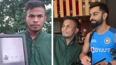 कोहली संग एक सेल्फी के लिए 23000 किए खर्च, जानिए कौन है ये 'विराट' फैन SportsTak Hindi