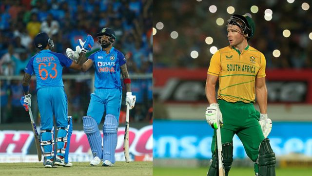Ind vs SA, T20I : मिलर के 'किलर' शतक से भी हारा साउथ अफ्रीका, 16 रनों की जीत से भारत ने सीरीज पर जमाया कब्ज़ा Ind vs SA, T20I : मिलर के 'किलर' शतक से भी हारा साउथ अफ्रीका, 16 रनों की जीत से भारत ने सीरीज पर जमाया कब्ज़ा