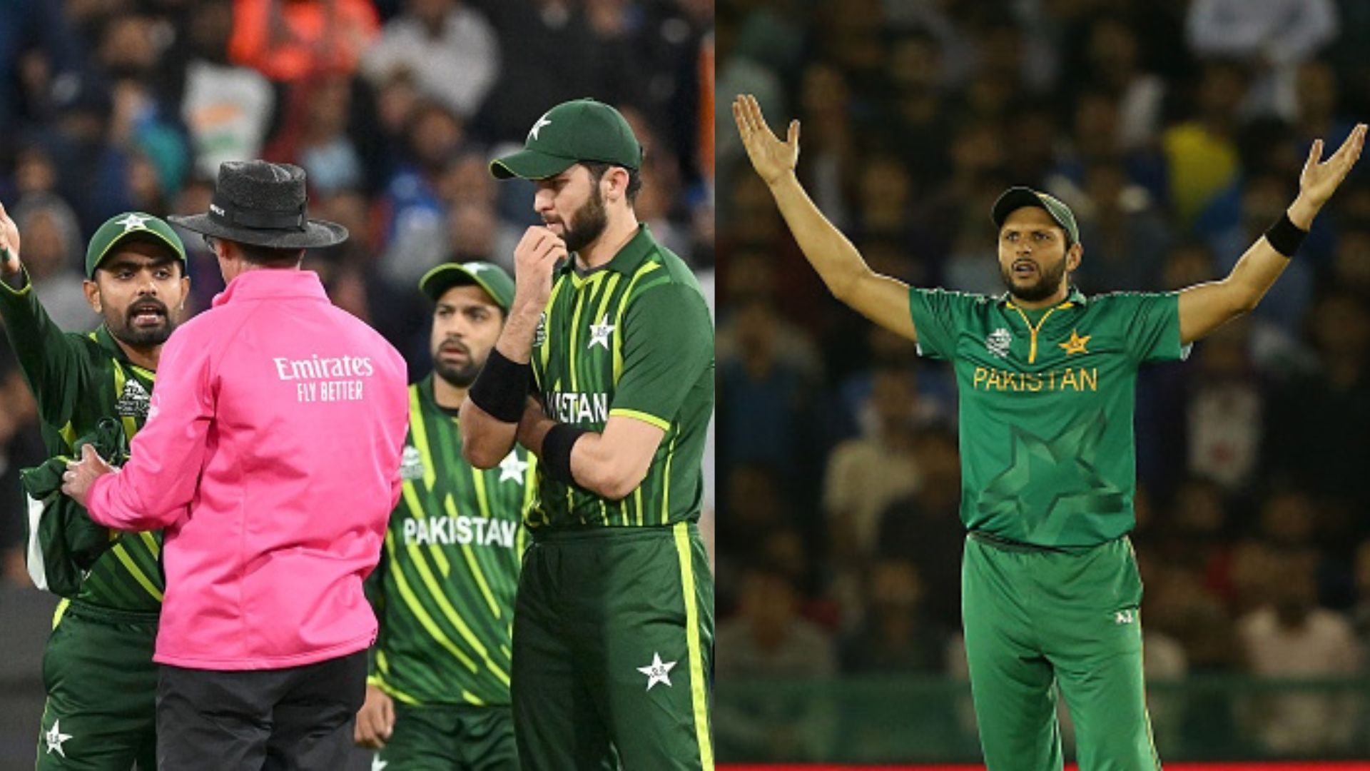 IND VS PAK: शाहिद अफरीदी ने नो बॉल पर अंपायर्स को लताड़ा, बोले- इतनी कोई ईगल आंखें नहीं है आपकी