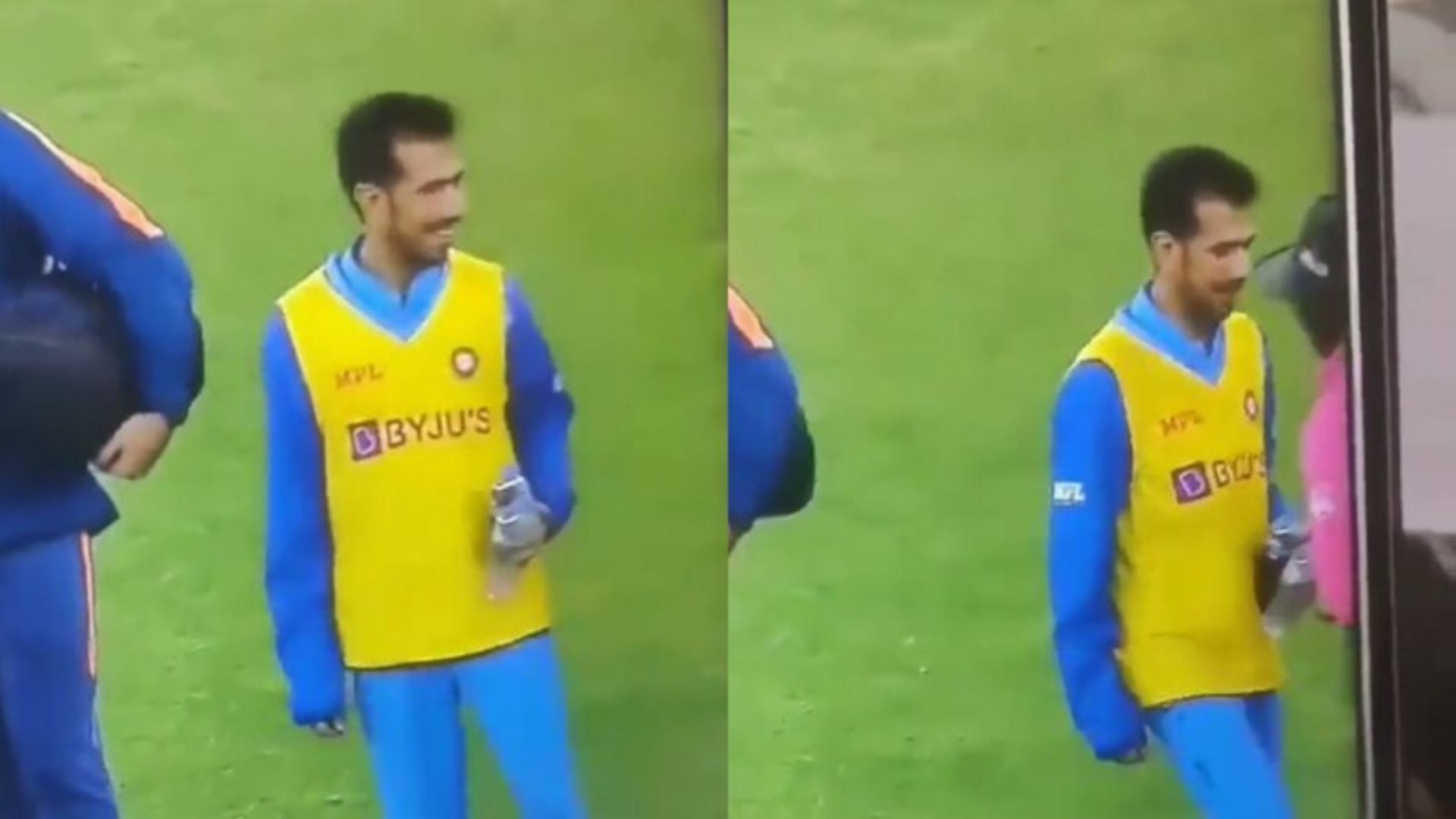 T20 WC IND VS SA:  Live मैच के बीच में चहल ने अंपायर्स से की मौज मस्ती, वायरल हुआ Video