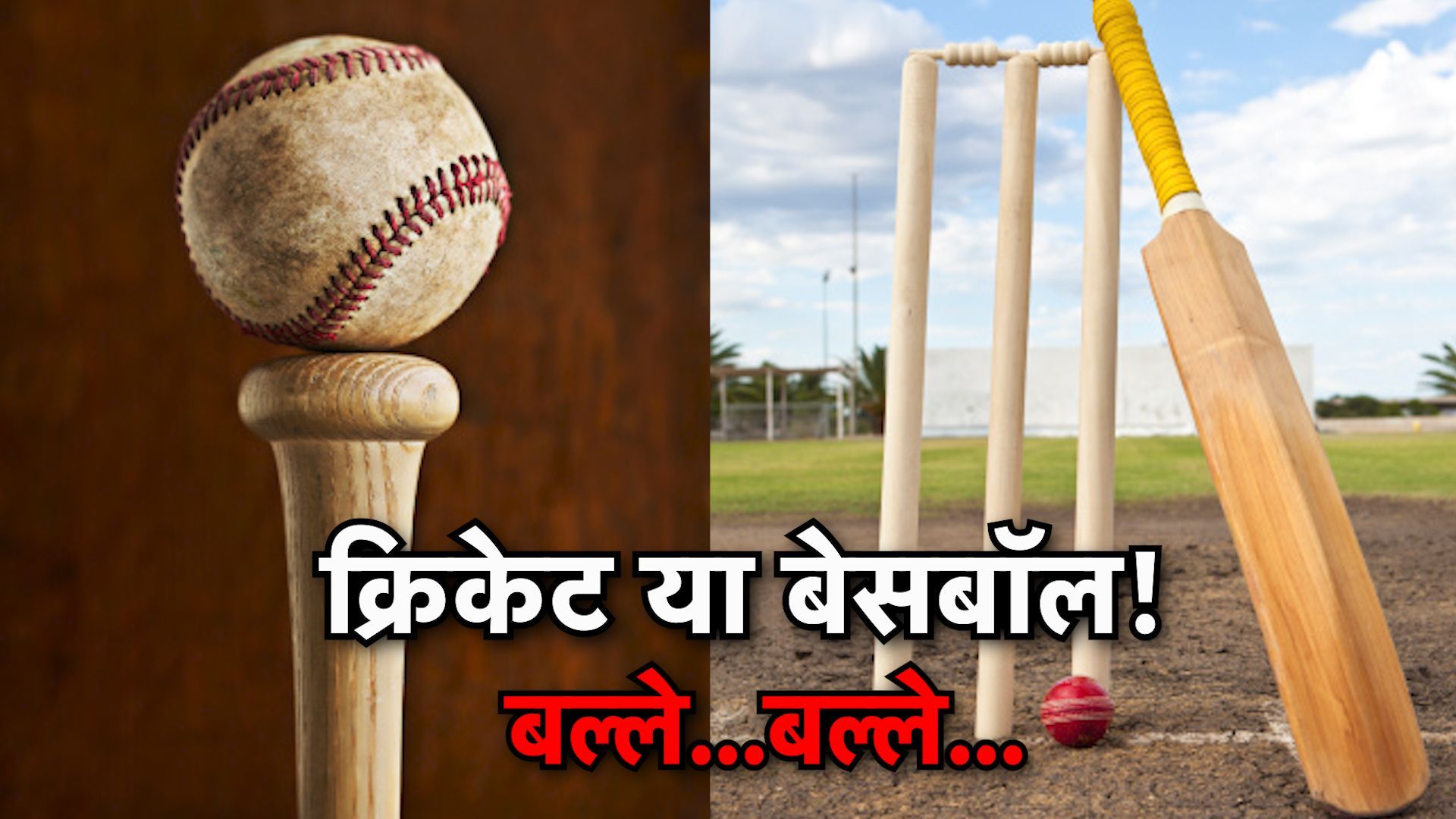Sports Tak Special : एकजैसा होने के बावजूद क्रिकेट से कैसे अलग है बेसबॉल का खेल? बल्‍ले से लेकर बॉल और शॉट तक का अंतर समझिए