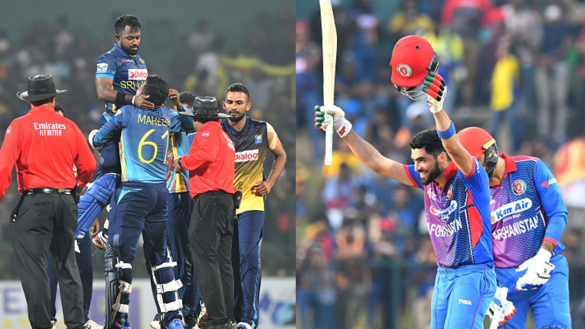 SL VS AFG : इब्राहिम की 162 रनों की पारी गई बेकार, 314 रनों के चेस में श्रीलंका ने अफगानिस्तान को दी मात