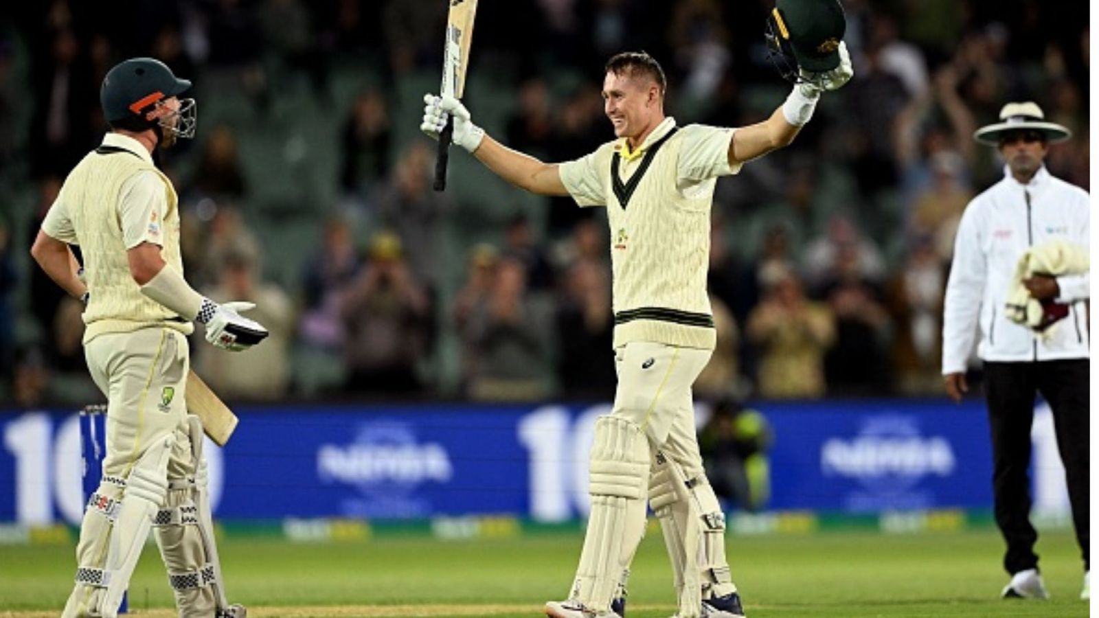 Aus vs WI, 1st Day : डे-नाइट टेस्ट मैच में लाबुशेन और हेड ने जड़ा शानदार शतक, ऑस्ट्रेलिया ने वेस्टइंडीज पर कसा शिंकजा Aus vs WI, 1st Day : डे-नाइट टेस्ट मैच में लाबुशेन और हेड ने जड़ा शानदार शतक, ऑस्ट्रेलिया ने वेस्टइंडीज पर कसा शिंकजा