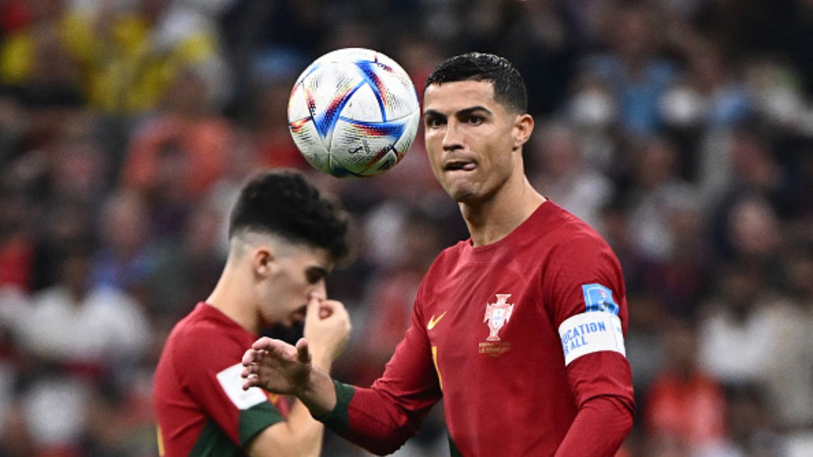 FIFA World Cup: पुर्तगाल के सेमीफाइनल के दरवाजे के सामने मोरक्को की अभेद्य दीवार, क्या रोनाल्डो स्टार्टिंग लाइन अप में होंगे? FIFA World Cup: पुर्तगाल के सेमीफाइनल के दरवाजे के सामने मोरक्को की अभेद्य दीवार, क्या रोनाल्डो स्टार्टिंग लाइन अप में होंगे?