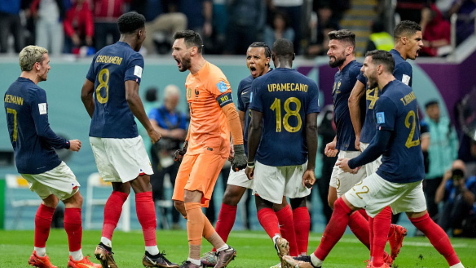 FIFA World Cup : गतचैंपियन फ्रांस ने दिखाया दम, इंग्लैंड को हराकर लगातार दूसरी बार सेमीफाइनल में बनाई जगह FIFA World Cup : गतचैंपियन फ्रांस ने दिखाया दम, इंग्लैंड को हराकर लगातार दूसरी बार सेमीफाइनल में बनाई जगह