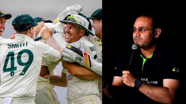 AUS vs SA: दो दिन में खत्म हुआ टेस्ट मैच तो भड़क गए सहवाग, कहा- दोगलेपन की इंतहा हो गई AUS vs SA: दो दिन में खत्म हुआ टेस्ट मैच तो भड़क गए सहवाग, कहा- दोगलेपन की इंतहा हो गई