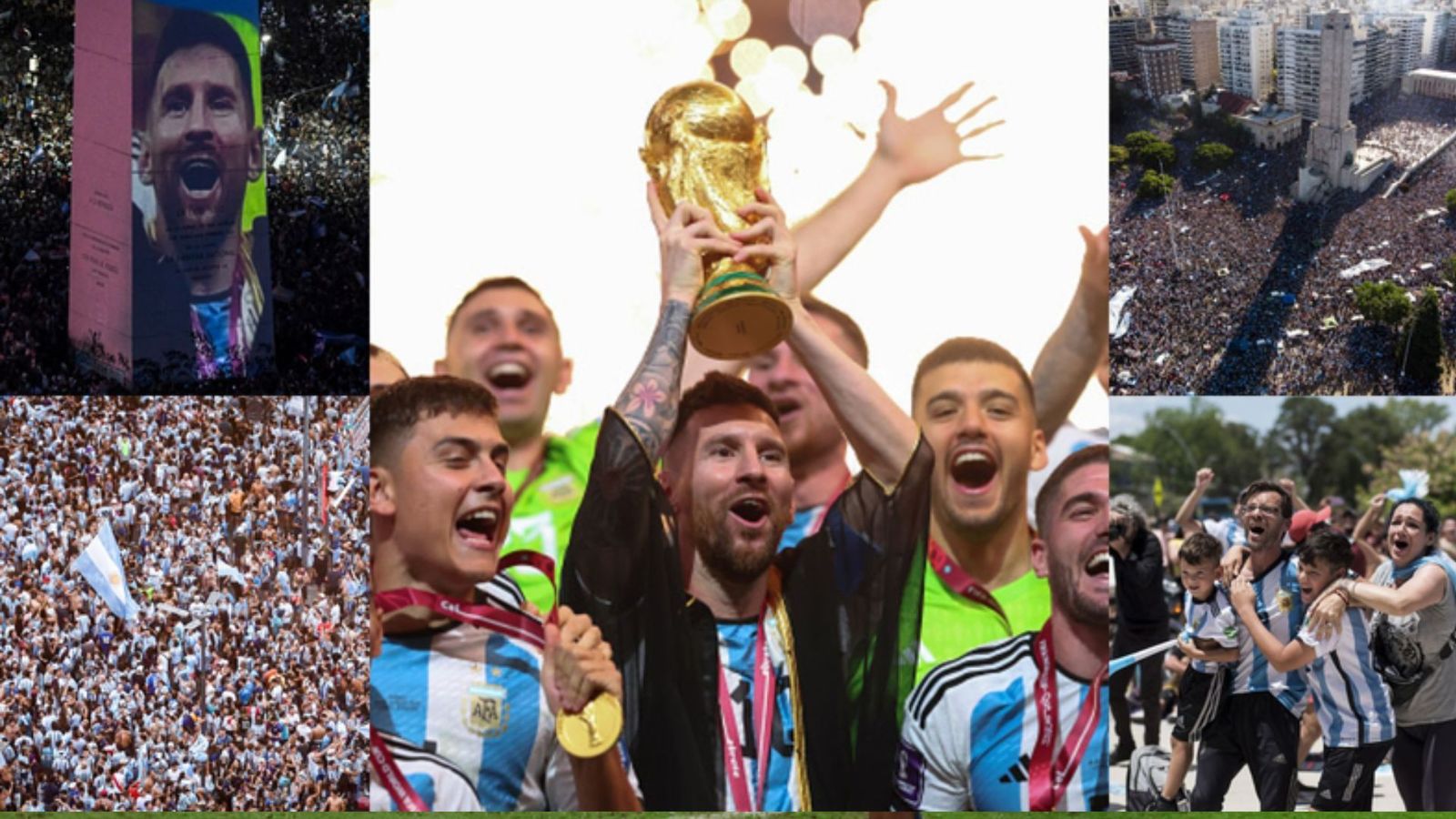 FIFA World Cup 2022 जीत के बाद जश्न में डूबा अर्जेंटीना, मेसी के शहर में लगा जमावड़ा, देखें Video FIFA World Cup 2022 जीत के बाद जश्न में डूबा अर्जेंटीना, मेसी के शहर में लगा जमावड़ा, देखें Video