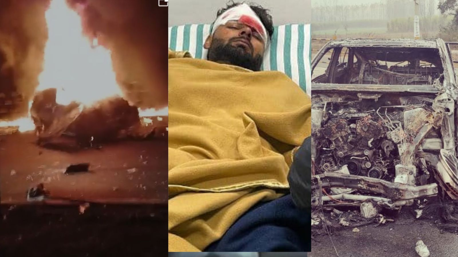 Rishabh Pant Accident : ऋषभ पंत ने खुद बताई दर्दनाक हादसे की वजह, कहा-सुबह के वक्त... Rishabh Pant Accident : ऋषभ पंत ने खुद बताई दर्दनाक हादसे की वजह, कहा-सुबह के वक्त...