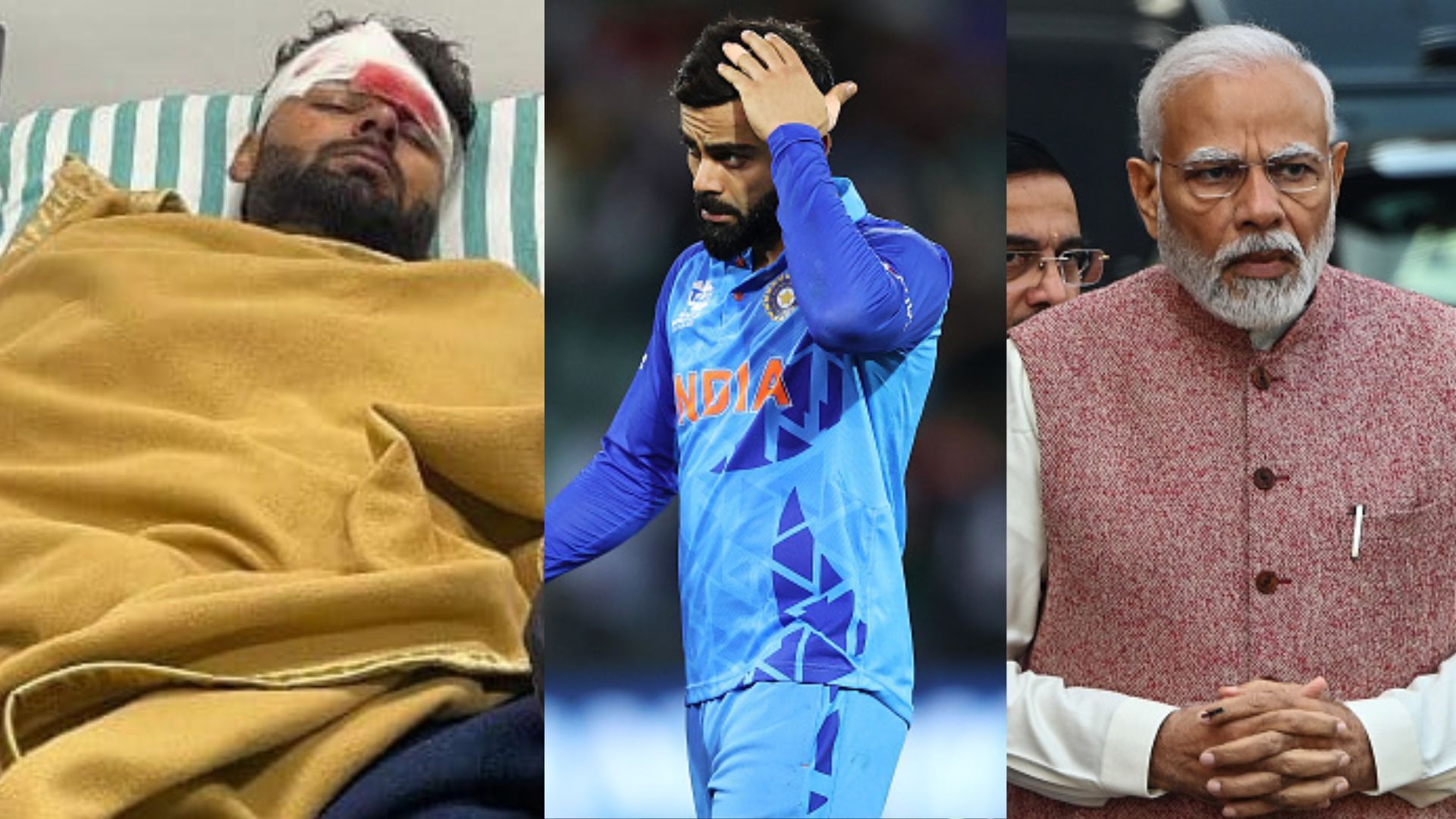 ऋषभ पंत का हुआ भयानक एक्सीडेंट तो पीएम मोदी और कोहली समेत फैंस ने भी की दुआ, कहा - 'महादेव सब ठीक करेंगे'