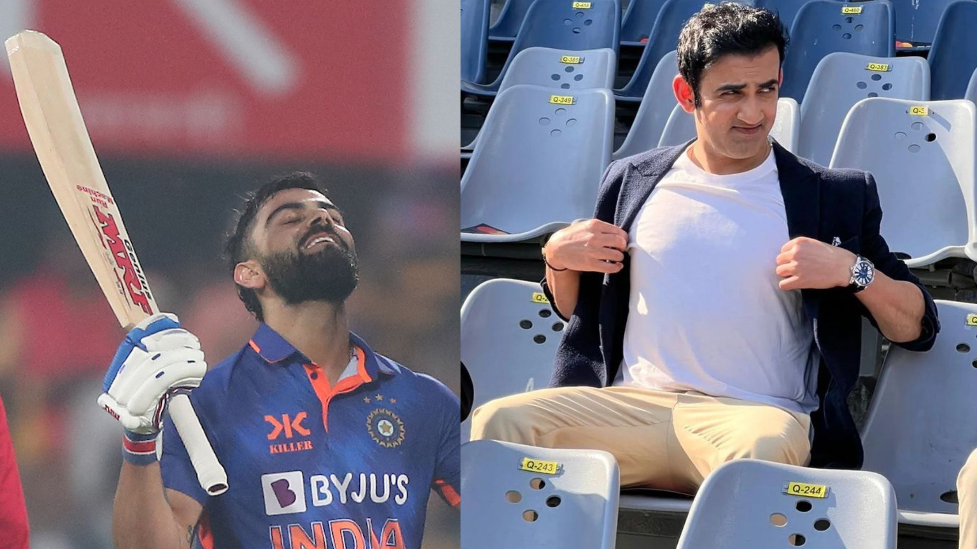 विराट कोहली की सचिन तेंदुलकर से तुलना पर गौतम गंभीर ने ऑन एयर दिया बड़ा बयान, फैंस ने लगा दी क्लास