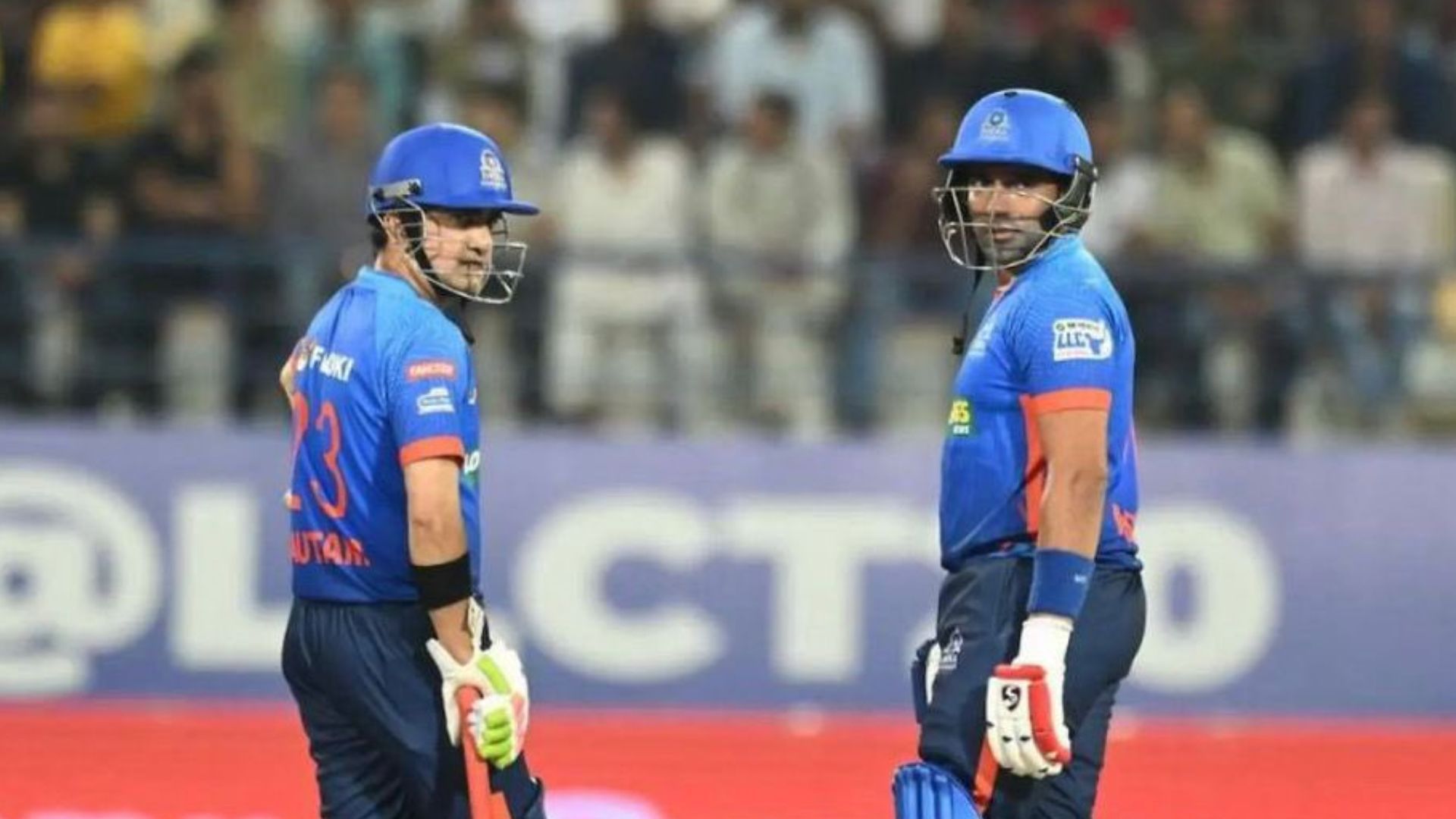 LLC, T20 : 23 चौके व 5 छक्के, गंभीर-उथप्पा पाकिस्तानी गेंदबाजों पर बरसे, 75 गेंदों में 159 रन ठोक मैच किया समाप्त LLC, T20 : 23 चौके व 5 छक्के, गंभीर-उथप्पा पाकिस्तानी गेंदबाजों पर बरसे, 75 गेंदों में 159 रन ठोक मैच किया समाप्त