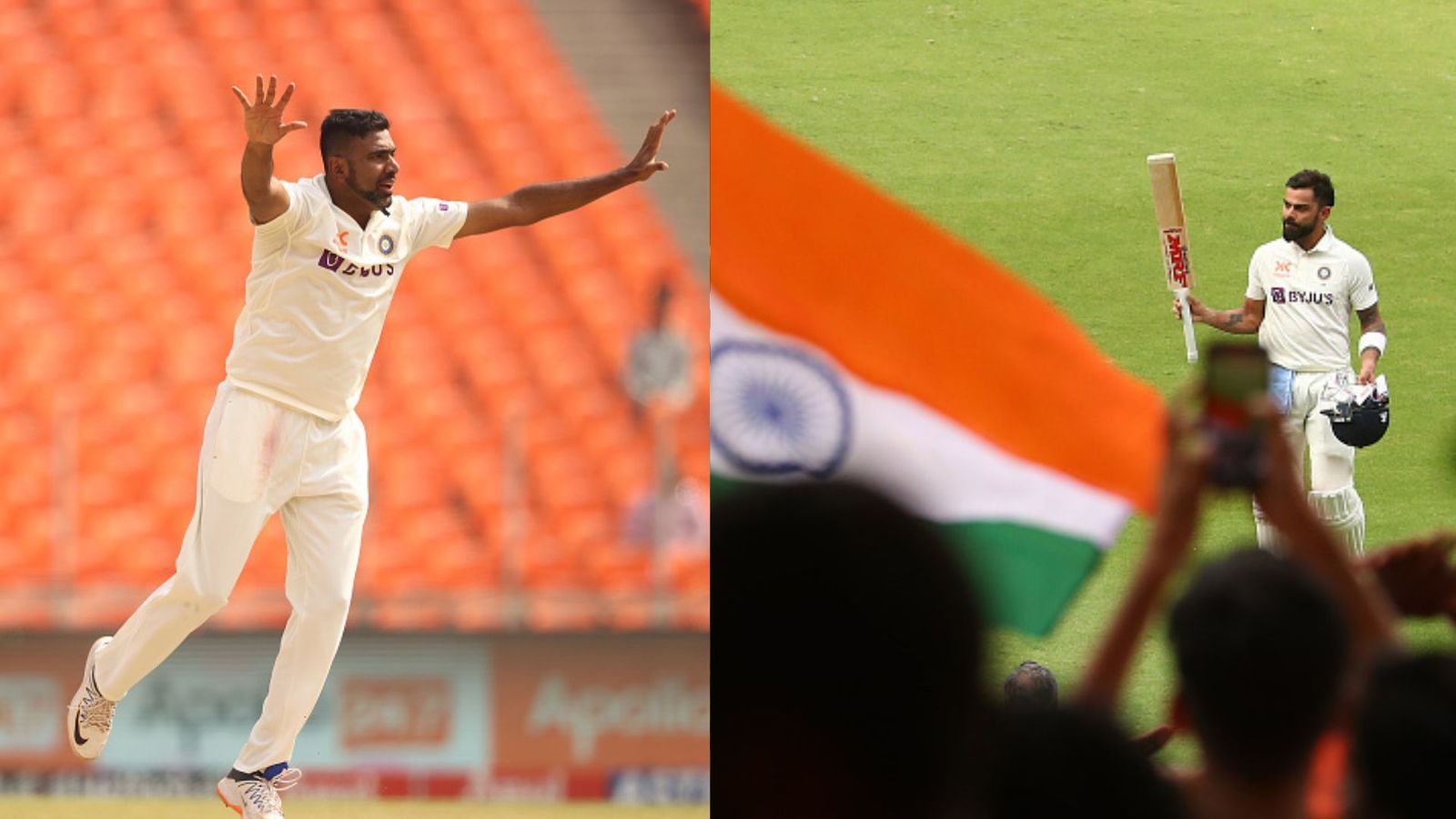 ICC रैंकिंग्स में विराट कोहली की लंबी छलांग तो आर अश्विन बने नए किंग, अक्षर पटेल का भी धमाका ICC रैंकिंग्स में विराट कोहली की लंबी छलांग तो आर अश्विन बने नए किंग, अक्षर पटेल का भी धमाका