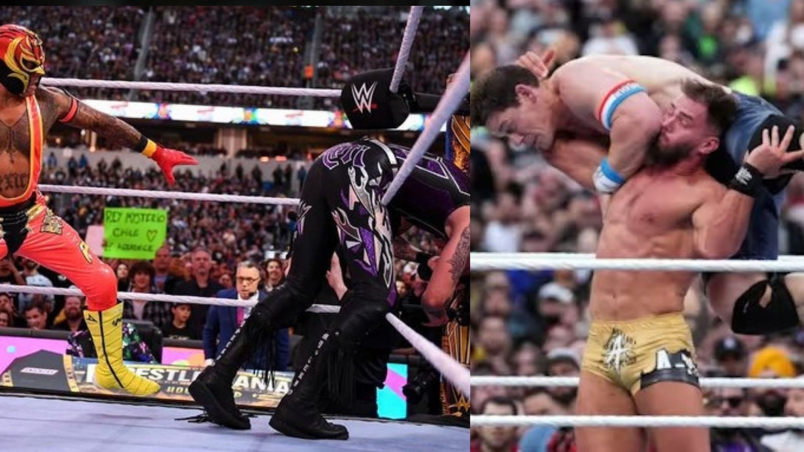 2023 WWE Wrestlemania: जेन-ओवन्स ने तोड़ा उसो का घमंड तो सीना को मिली हार, बेटे डोमिनिक पर भारी पड़े बाप रे 2023 WWE Wrestlemania: जेन-ओवन्स ने तोड़ा उसो का घमंड तो सीना को मिली हार, बेटे डोमिनिक पर भारी पड़े बाप रे