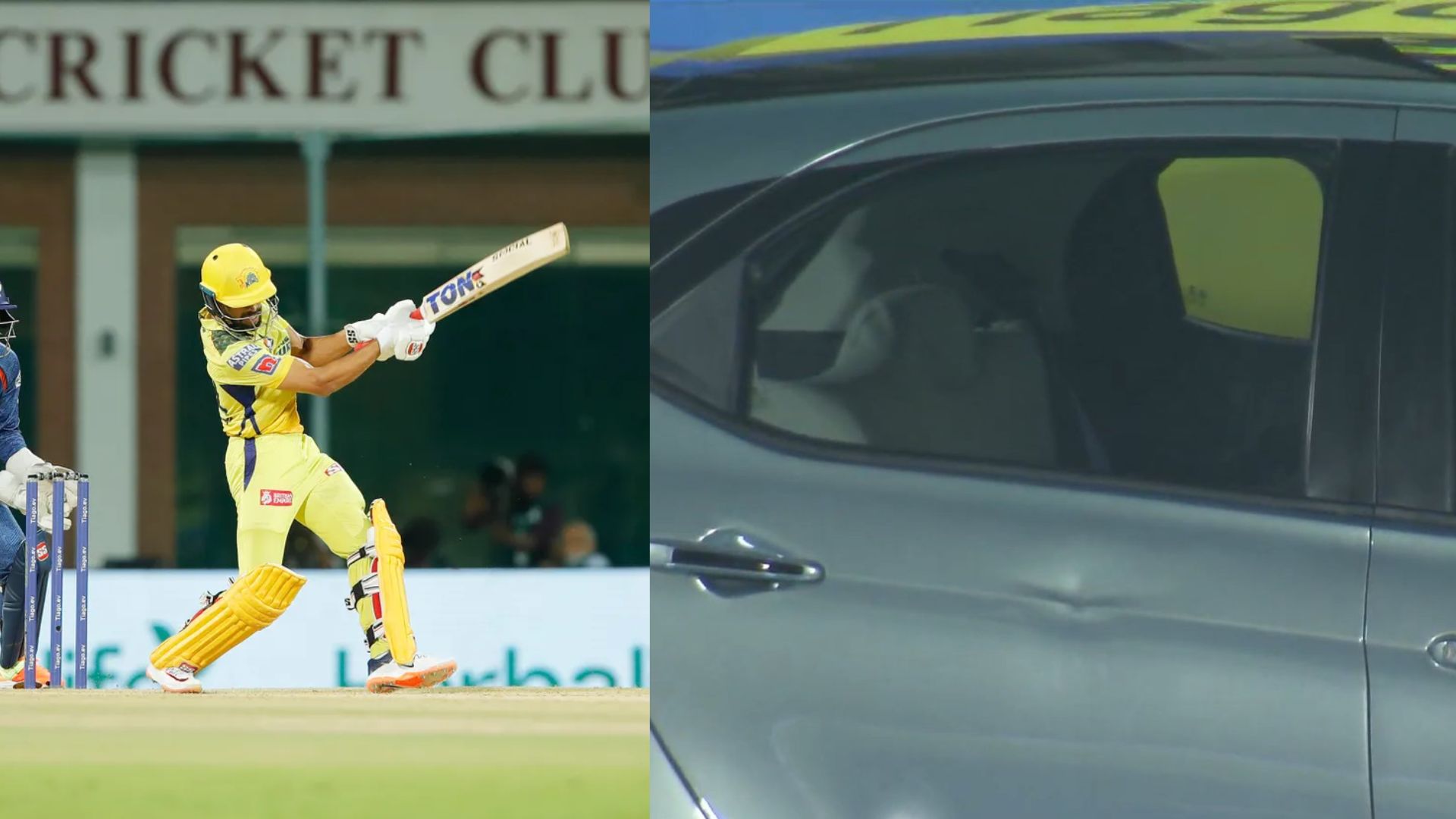 CSK vs LSG: ऋतुराज गायकवाड़ ने अपनाया रौद्र अवतार, ठोका ऐसा करारा सिक्स जिससे गाड़ी में पड़ गया डेंट