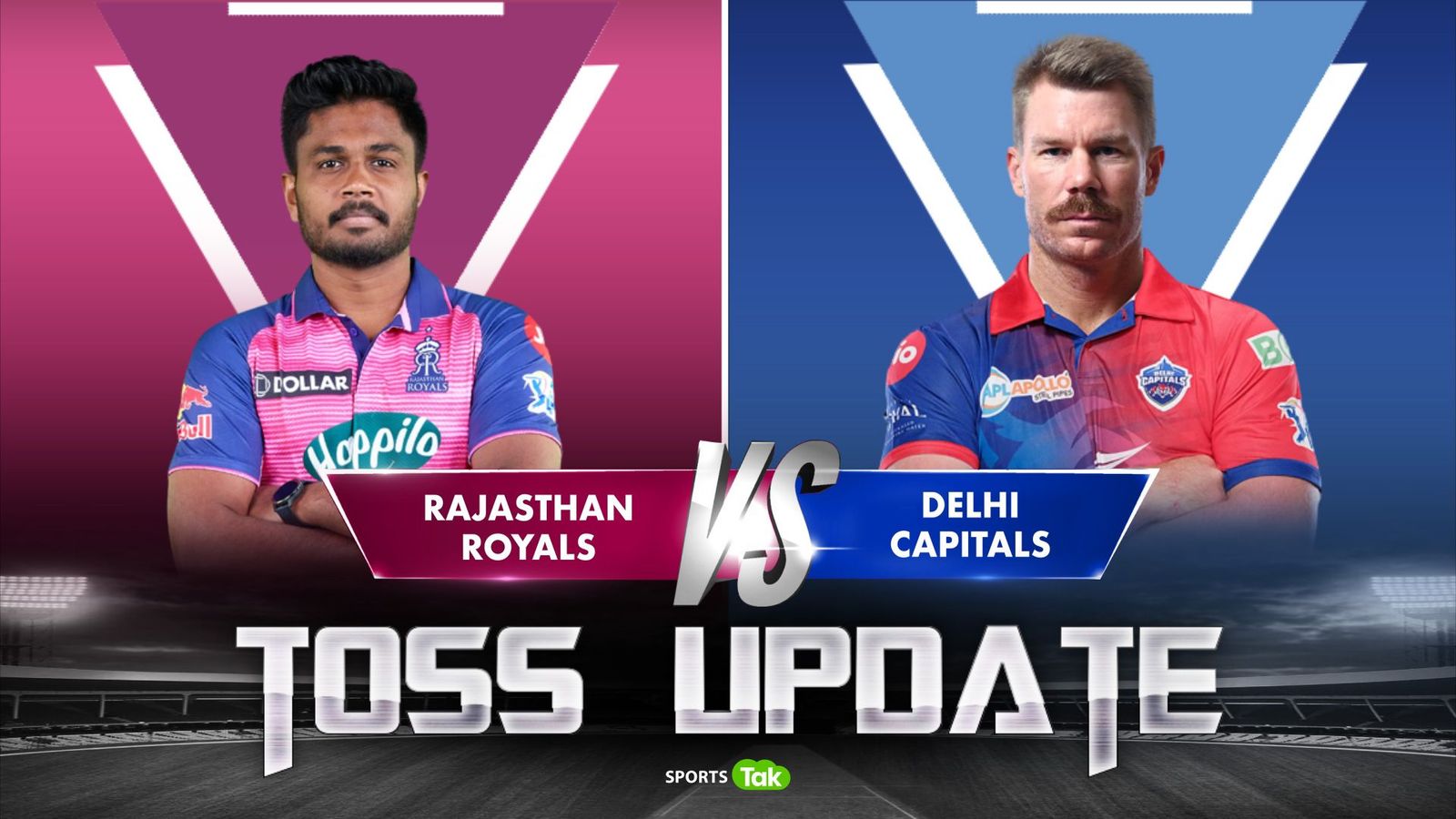 RR vs DC, Toss Update : दिल्ली करेगी पहले गेंदबाजी, पृथ्वी शॉ बाहर तो लौटा ये धुरंधर, जानें दोनों टीमों की 'Playing XI' RR vs DC, Toss Update : दिल्ली करेगी पहले गेंदबाजी, पृथ्वी शॉ बाहर तो लौटा ये धुरंधर, जानें दोनों टीमों की 'Playing XI'
