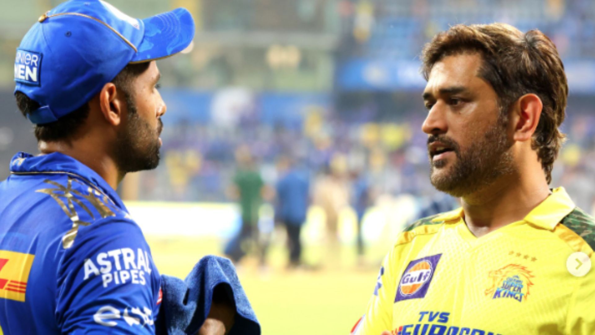 IPL 2023 : 0,0,0,15,1...बुरे दौर से जूझते सूर्यकुमार, धोनी से की अहम मुलाकात, फैंस बोले - 'अब आएगा शतक'