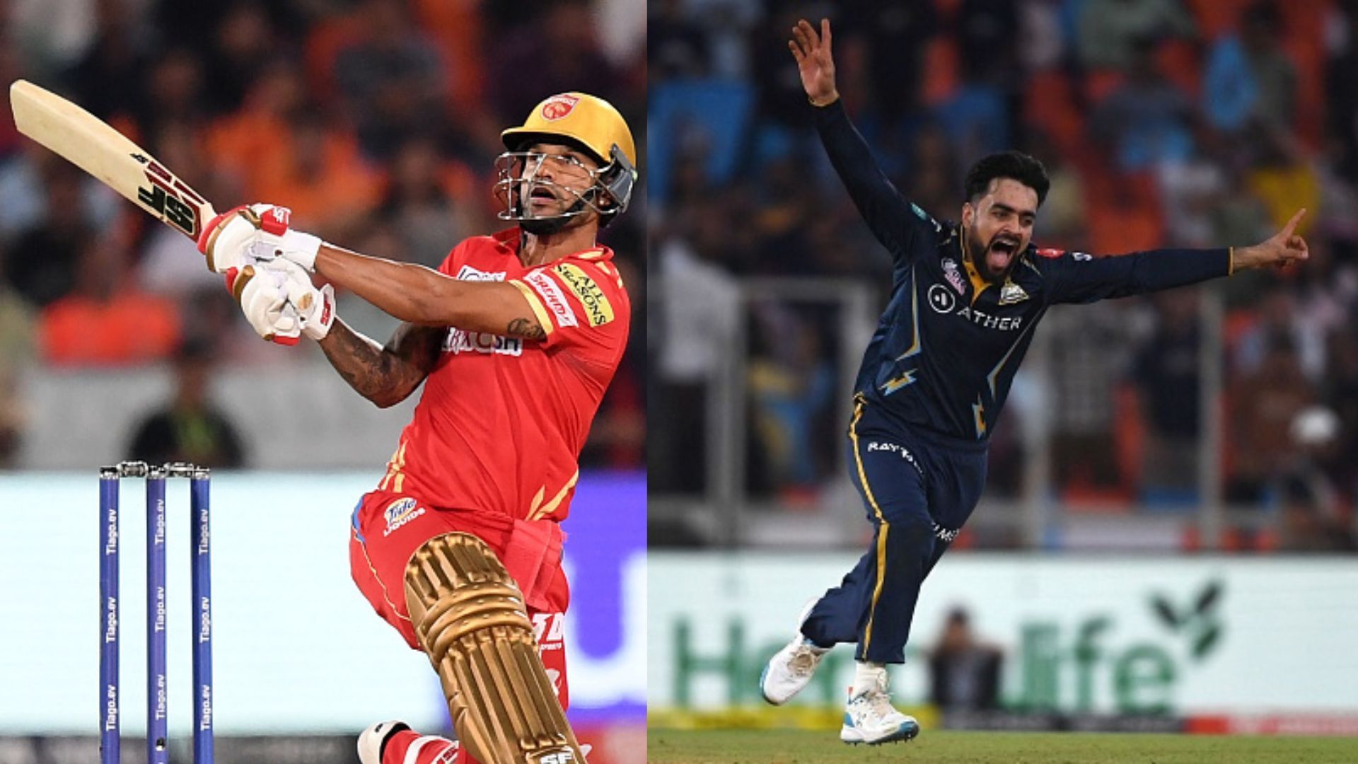 IPL 2023: 99 रन ठोक धवन के पास पहुंचा ऑरेंज कैप, हैट्रिक लेकर पर्पल कैप की लिस्ट में राशिद का बवाल