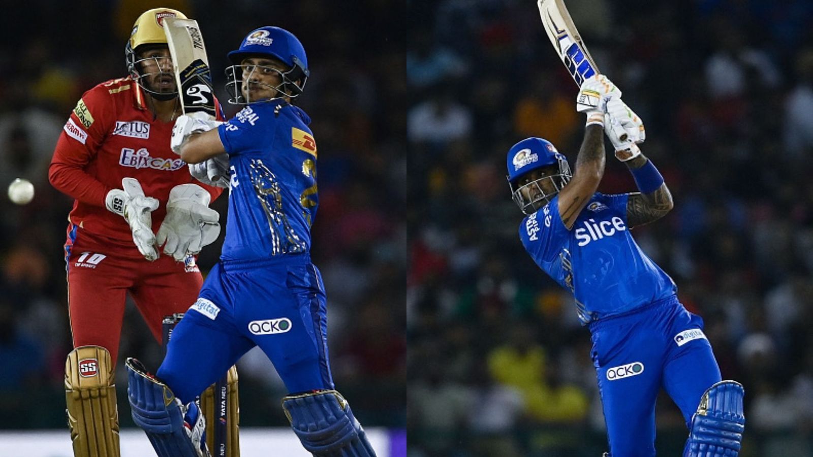 PBKS vs MI: सूर्य-इशान की आंधी के आगे पंजाब के गेंदबाज बने तमाशबीन, लगातार दूसरे मैच में मुंबई ने चेज किया 200+ स्कोर, 6 विकेट से जीत PBKS vs MI: सूर्य-इशान की आंधी के आगे पंजाब के गेंदबाज बने तमाशबीन, लगातार दूसरे मैच में मुंबई ने चेज किया 200+ स्कोर, 6 विकेट से जीत