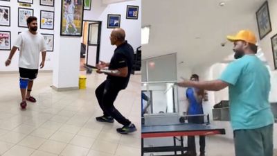 ऋषभ पंत की KGF स्टाइल रिकवरी, बैशाखी फेंकी और बिना सहारे चले, टेबल टेनिस खेला, देखिए Videos SportsTak Hindi