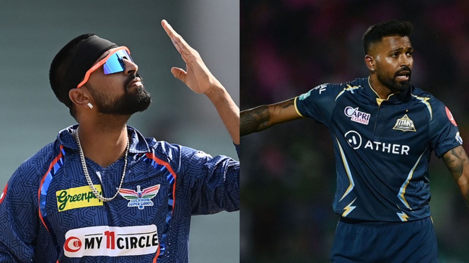 IPL 2023: पंड्या vs पंड्या, टूर्नामेंट के इतिहास में पहली बार हार्दिक और क्रुणाल के बीच जंग,जानें कौन किसपर भारी IPL 2023: पंड्या vs पंड्या, टूर्नामेंट के इतिहास में पहली बार हार्दिक और क्रुणाल के बीच जंग,जानें कौन किसपर भारी