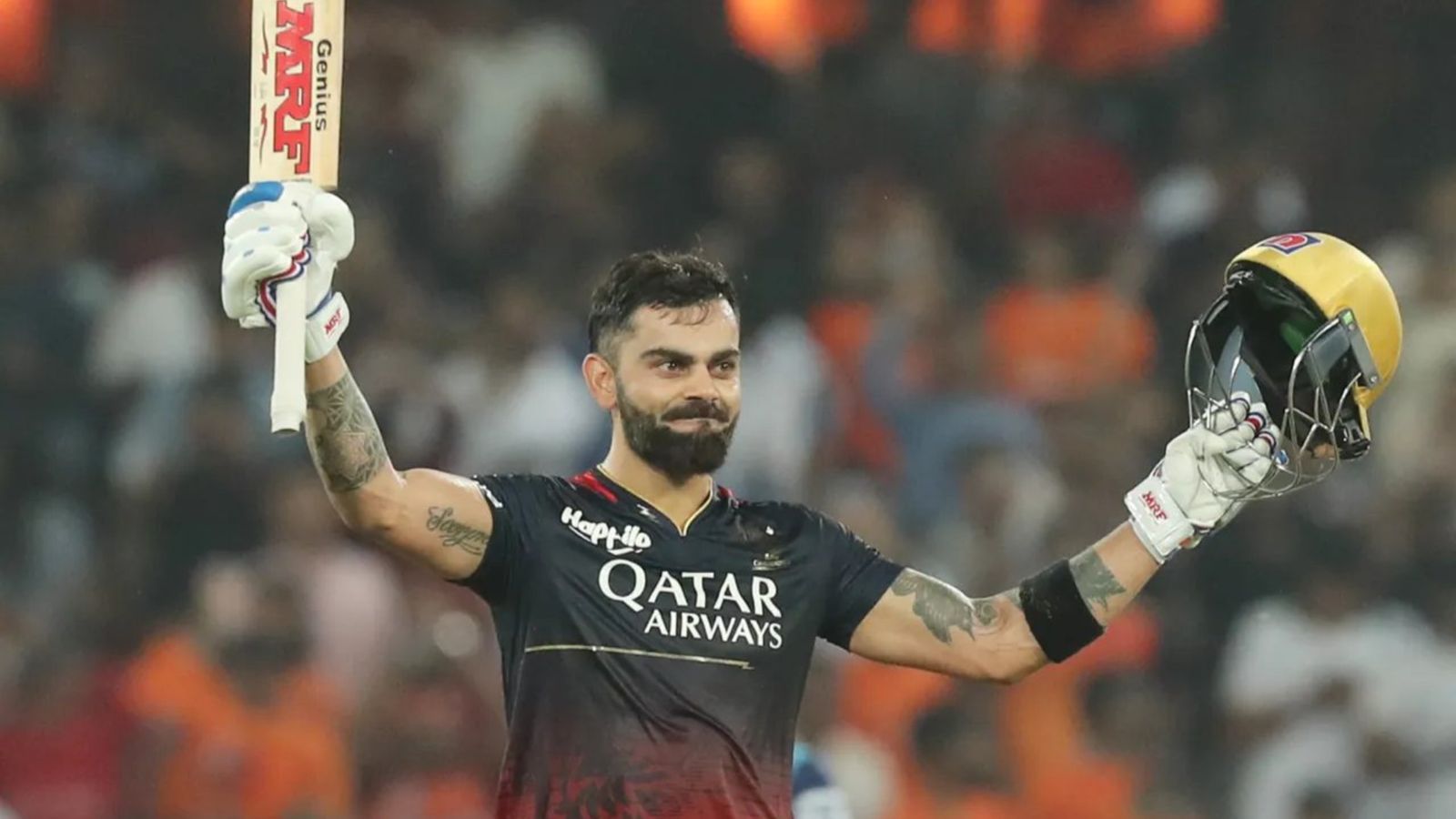 Virat Kohli Century: विराट कोहली ने ठोका लगातार दूसरा सैकड़ा, IPL के सबसे बड़े शतकवीर बने, क्रिस गेल को पछाड़ा Virat Kohli Century: विराट कोहली ने ठोका लगातार दूसरा सैकड़ा, IPL के सबसे बड़े शतकवीर बने, क्रिस गेल को पछाड़ा