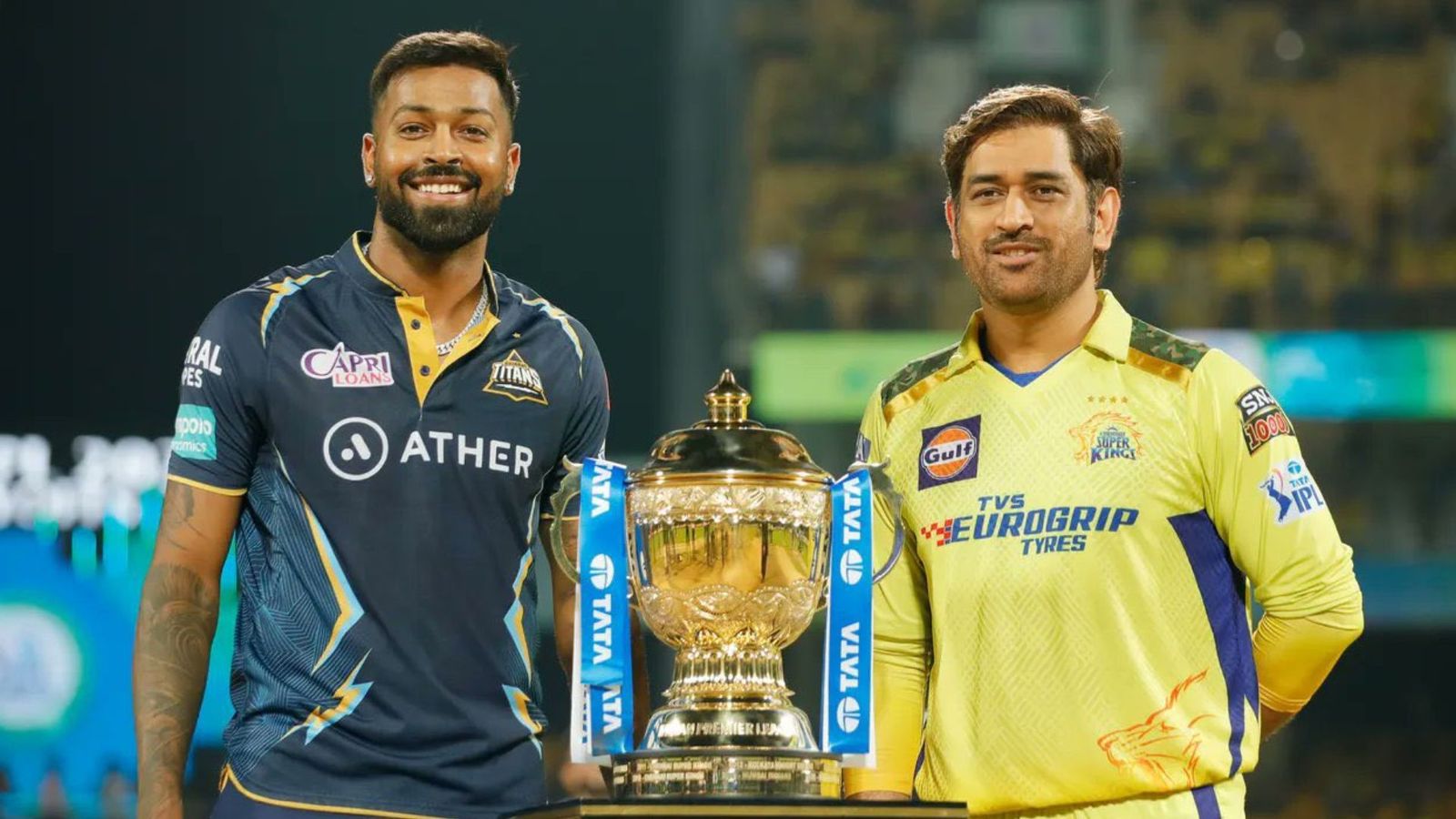 IPL 2023 Final, CSK vs GT : क्या किस्मत नहीं है धोनी के साथ, 29 मई को हार्दिक के चैंपियन बनने का मिला संकेत, सामने आया बड़ा संयोग IPL 2023 Final, CSK vs GT : क्या किस्मत नहीं है धोनी के साथ, 29 मई को हार्दिक के चैंपियन बनने का मिला संकेत, सामने आया बड़ा संयोग