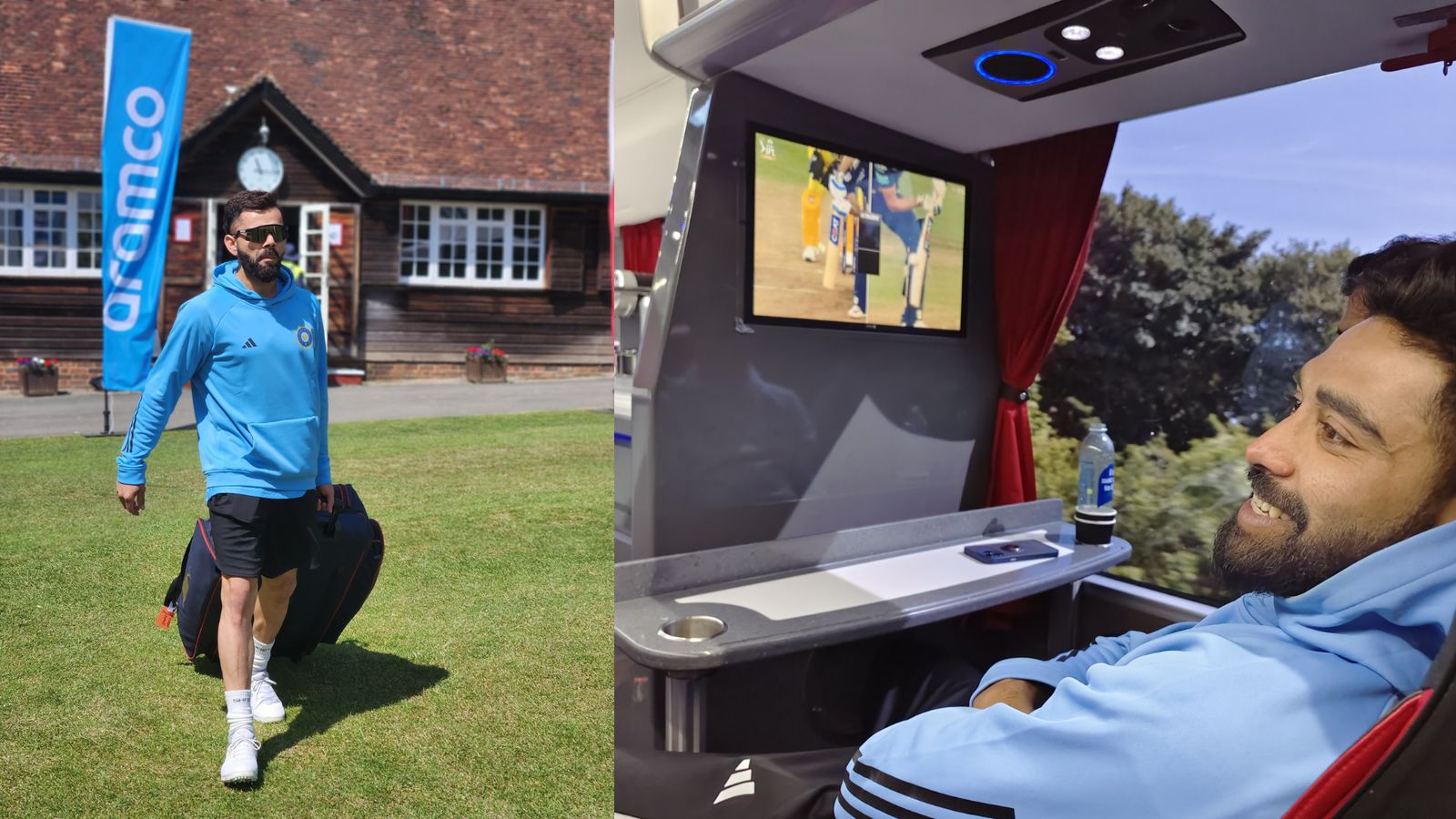 WTC Final: इंग्लैंड में टीम इंडिया से जुड़े कोहली-उनादकट, प्रैक्टिस में जान झोंकी, बस में देखा IPL Final, देखिए Photos WTC Final: इंग्लैंड में टीम इंडिया से जुड़े कोहली-उनादकट, प्रैक्टिस में जान झोंकी, बस में देखा IPL Final, देखिए Photos