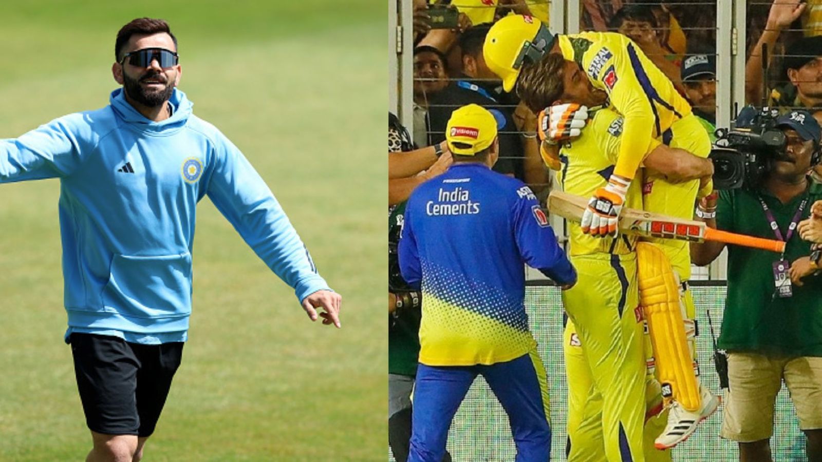 IPL 2023 Final: चेन्नई की जीत के बाद विराट कोहली ने धोनी के लिए लिखा स्पेशल मैसेज, जडेजा को बताया चैंपियन IPL 2023 Final: चेन्नई की जीत के बाद विराट कोहली ने धोनी के लिए लिखा स्पेशल मैसेज, जडेजा को बताया चैंपियन