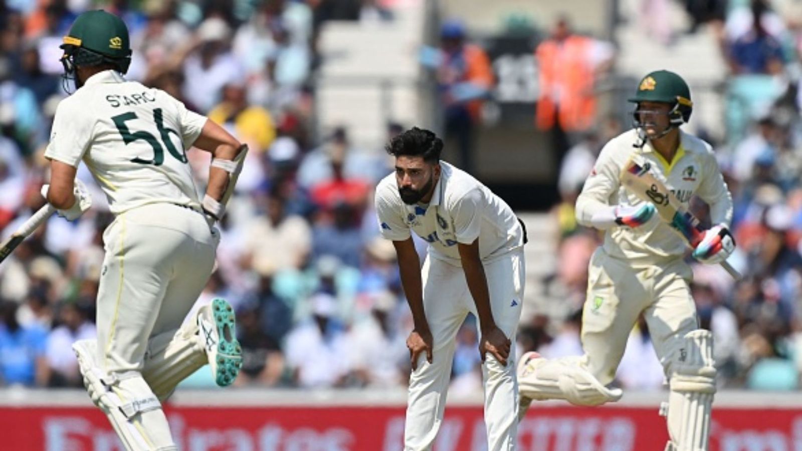 WTC Final, IND vs AUS : 270 रनों पर ऑस्ट्रेलिया ने दूसरी पारी की घोषित, भारत को दिया 444 रनों का लक्ष्य WTC Final, IND vs AUS : 270 रनों पर ऑस्ट्रेलिया ने दूसरी पारी की घोषित, भारत को दिया 444 रनों का लक्ष्य