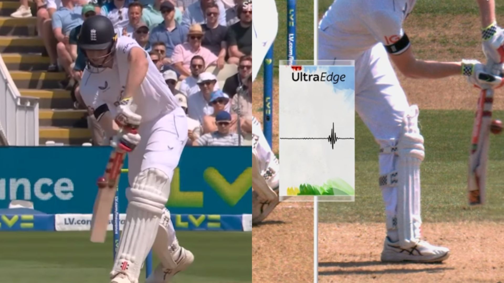 Ashes, ENG vs AUS : बल्ले पर लगी गेंद, कीपर ने लपकी कैच, फिर भी नहीं मिला विकेट, ऑस्ट्रेलिया ने ये क्या किया? देखें Video