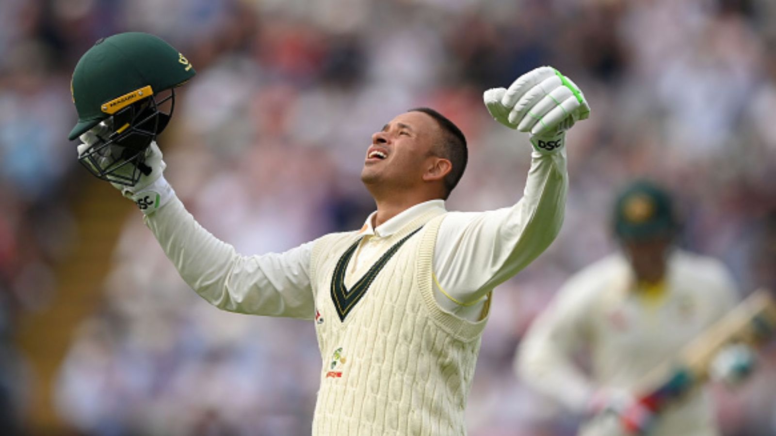 Usman Khawaja Century : पाकिस्तान में जन्मे ख्वाजा ने तोड़ा 139 साल पुराना रिकॉर्ड, इंग्लैंड में पहला शतक जड़कर किया ये करिश्मा Usman Khawaja Century : पाकिस्तान में जन्मे ख्वाजा ने तोड़ा 139 साल पुराना रिकॉर्ड, इंग्लैंड में पहला शतक जड़कर किया ये करिश्मा