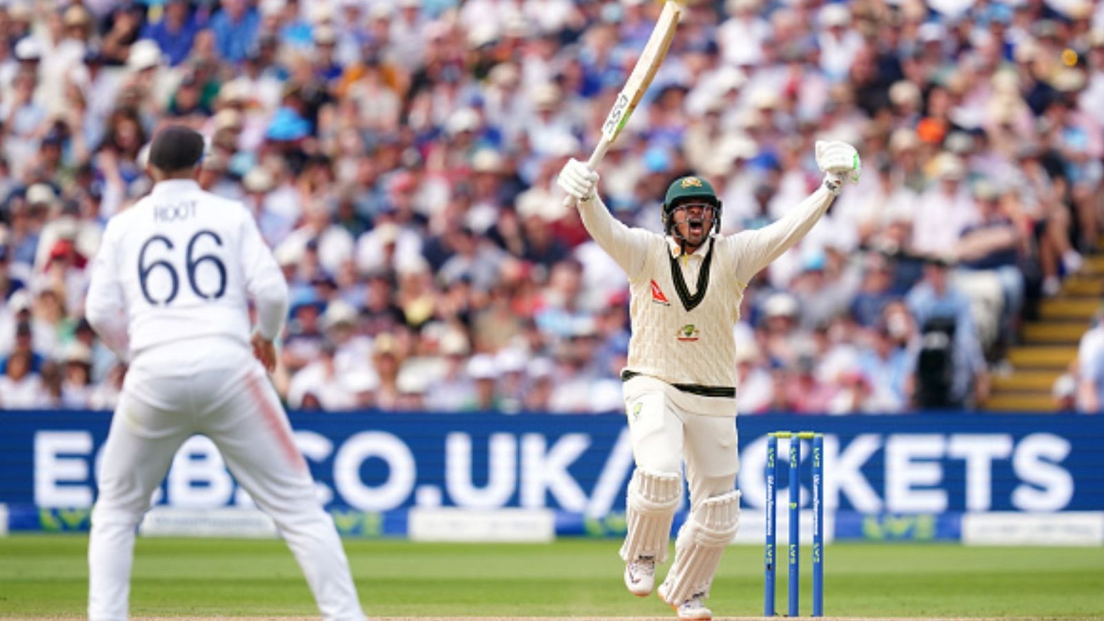 Ashes 2023, ENG vs AUS : इंग्लैंड के 'बैजबॉल' को ख्वाजा ने शतक से दिया करारा जवाब, ऑस्ट्रेलिया ने मैच में की दमदार वापसी Ashes 2023, ENG vs AUS : इंग्लैंड के 'बैजबॉल' को ख्वाजा ने शतक से दिया करारा जवाब, ऑस्ट्रेलिया ने मैच में की दमदार वापसी