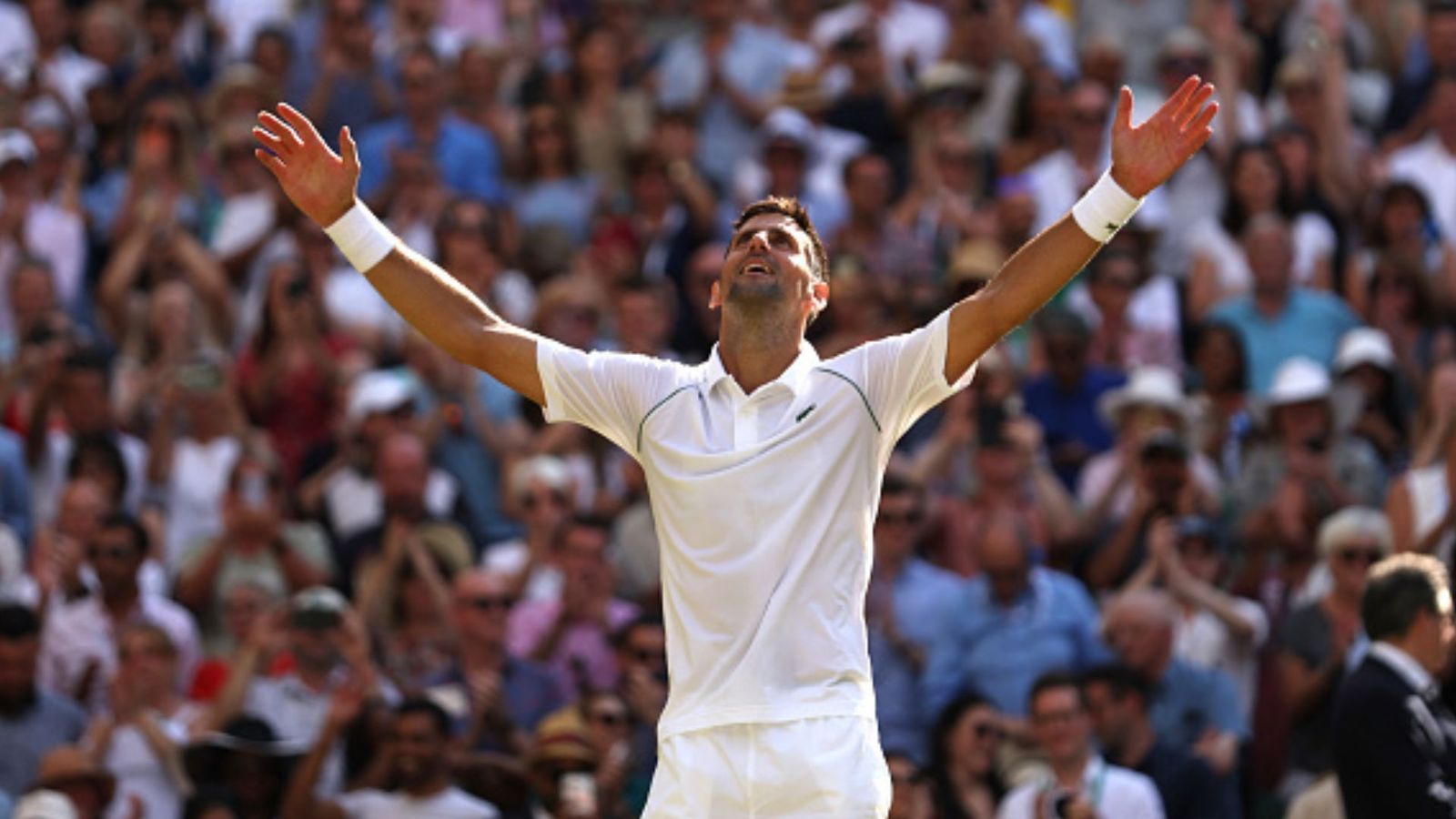 Wimbledon 2023 : घास के कोर्ट पर टेनिस से घमासान मचाने को तैयार जोकोविच, फेडरर के बड़े रिकॉर्ड पर नजर, ये खिलाड़ी दे सकते हैं टक्कर Wimbledon 2023 : घास के कोर्ट पर टेनिस से घमासान मचाने को तैयार जोकोविच, फेडरर के बड़े रिकॉर्ड पर नजर, ये खिलाड़ी दे सकते हैं टक्कर