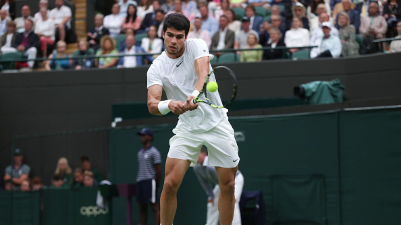 Wimbledon Day 2: वर्ल्ड नंबर 1 कार्लोस अल्कारेज ने फ्रांस के चार्डी को दी मात, तीन बार के ग्रैंड स्लैम चैंपियन मरे की आसान जीत Wimbledon Day 2: वर्ल्ड नंबर 1 कार्लोस अल्कारेज ने फ्रांस के चार्डी को दी मात, तीन बार के ग्रैंड स्लैम चैंपियन मरे की आसान जीत