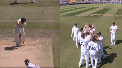 Warner vs Broad : स्टुअर्ट ब्रॉड बने वॉर्नर का 'काल', 17वीं बार पवेलियन भेज मैल्कम मार्शल के रिकॉर्ड को किया ध्वस्त, देखें Video SportsTak Hindi