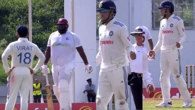 IND vs WI: 140 किलो के रहकीम कॉर्नवाल स्ट्राइक पर आए तो गिल ने दिखाए डांस स्टेप्स, देखते रह गए कोहली, VIDEO SportsTak Hindi