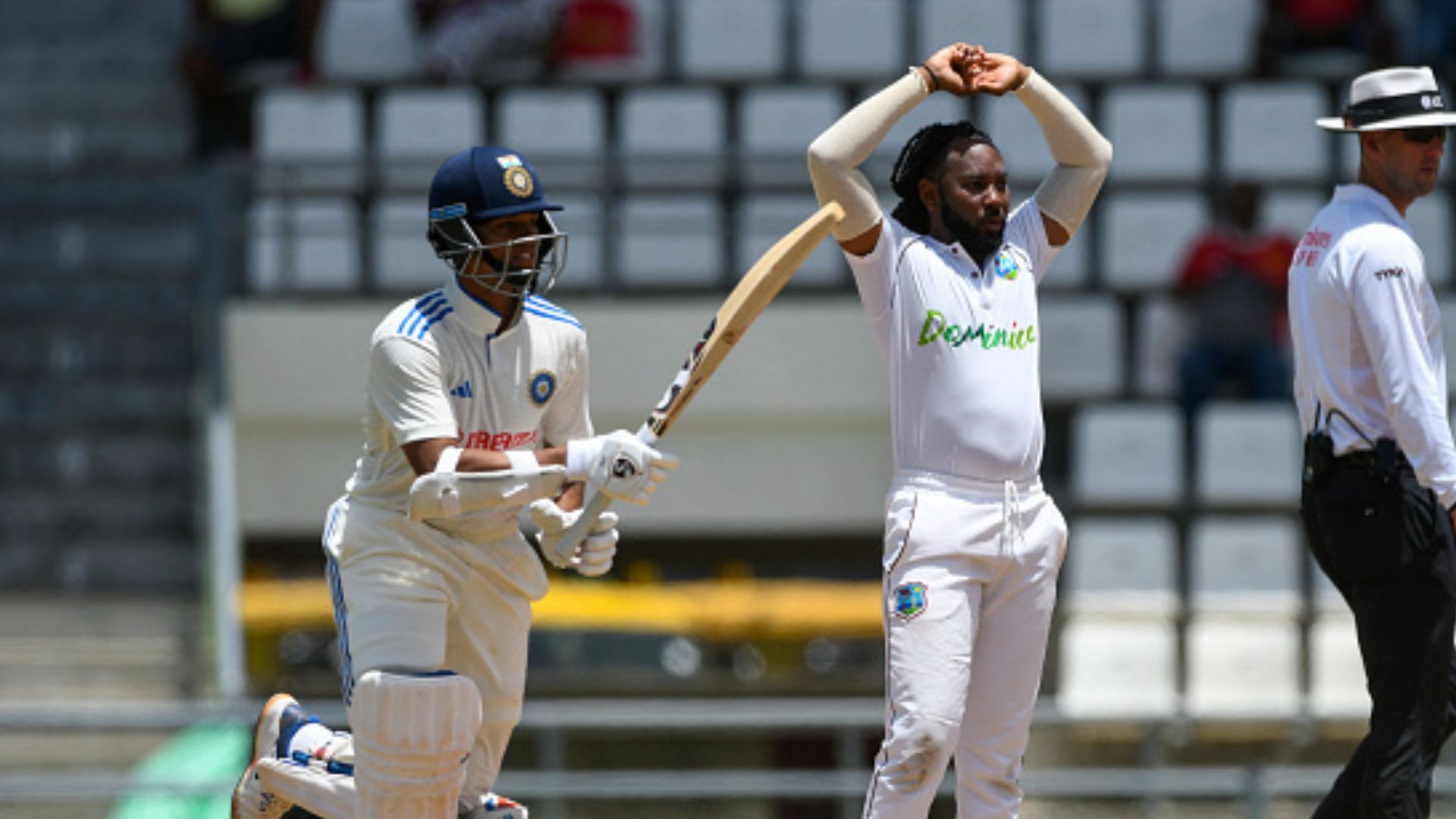 IND vs WI : यशस्वी जायसवाल के 171 रनों से भारत ने 421 रन पर की पहली पारी घोषित, वेस्टइंडीज के खिलाफ बनाई 271 की बढ़त