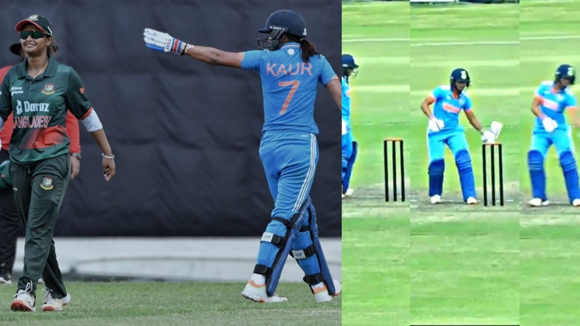 खराब अंपायरिंग को हरमनप्रीत कौर ने बताया घटिया, गुस्से में तोड़े स्टम्प्स, कहा- अगली बार जब हम यहां आएंगे तो...VIDEO