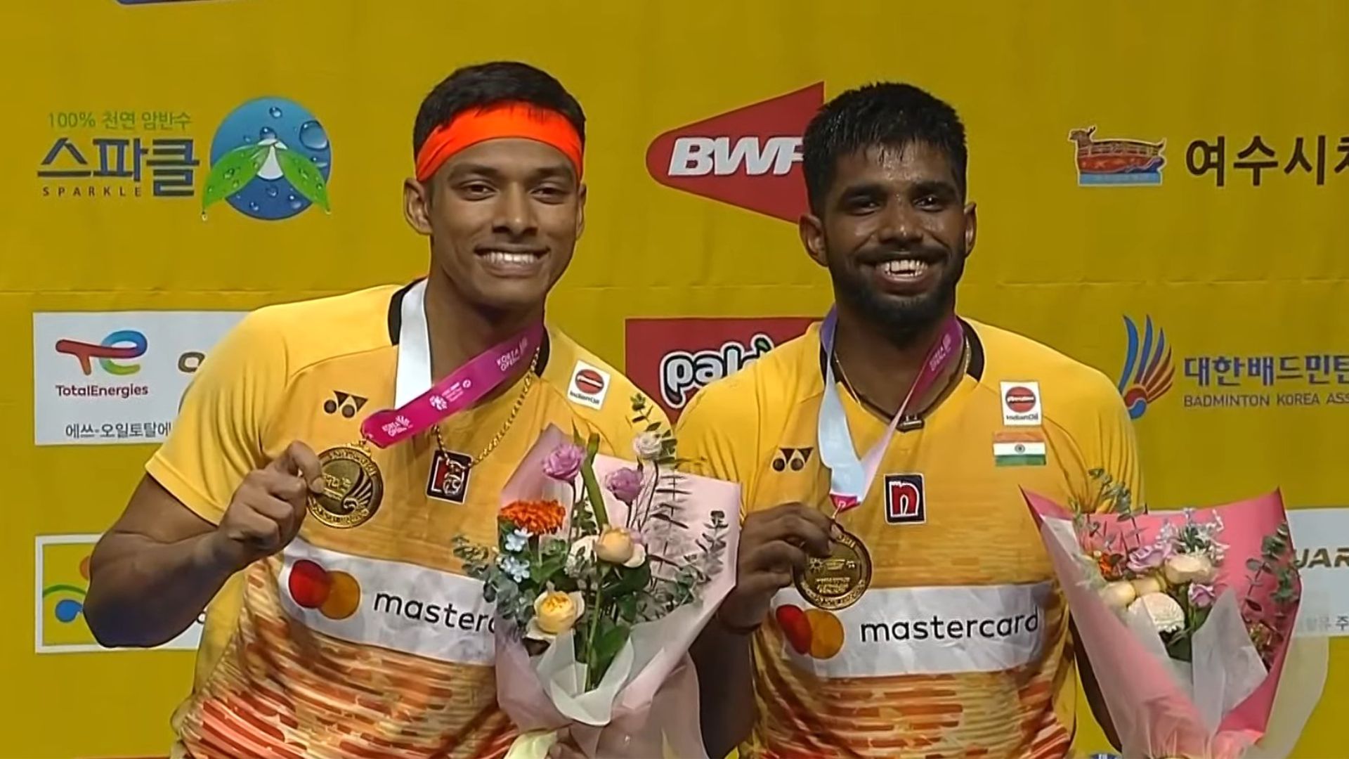 सात्विकसाईराज रंकीरेड्डी और चिराग शेट्टी ने जीता कोरिया ओपन 2023, वर्ल्ड नंबर 1 जोड़ी को धूल चटाई